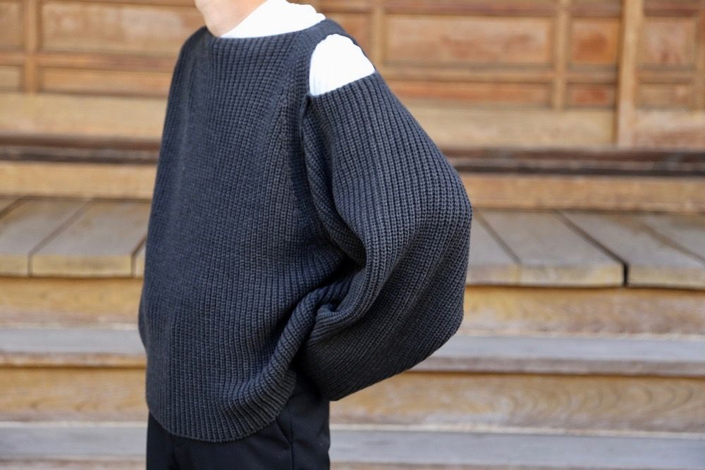 sulvam Slit over knit