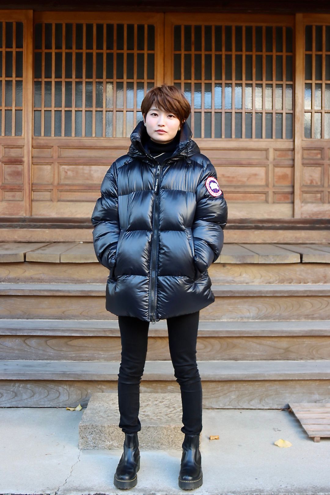 CANADA GOOSE CROFTON PUFFER(2252M)BLACK.style | 2132 | MARK