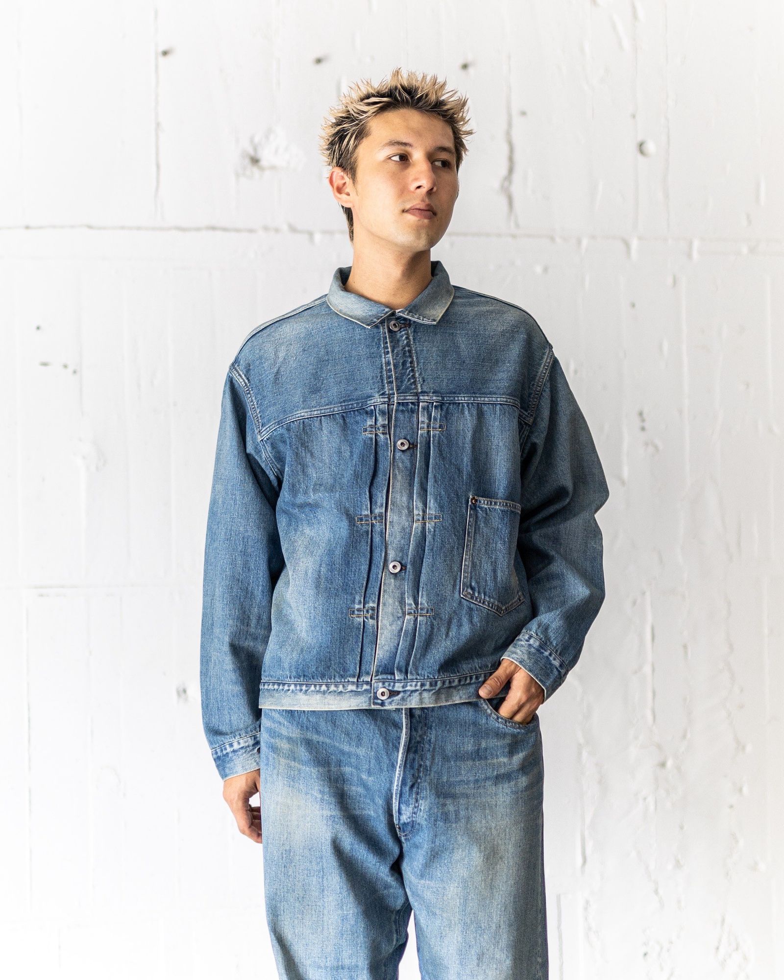 A.PRESSE - アプレッセ 2025 STYLE2 ジャケットNo.213 Denim Jacket