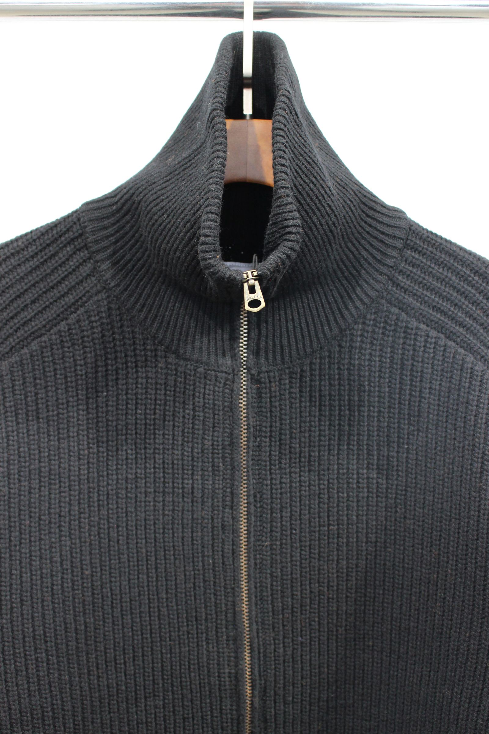 ANCELLM - DRIVERS KNIT | BLACK | ドライバーズニット | NapsNote