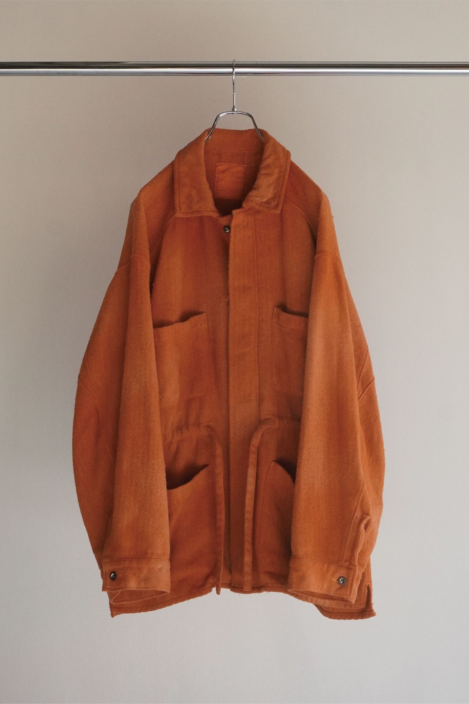 ANCELLM - PILLING SHIRT JACKET | BROWN | ジャケット | NapsNote