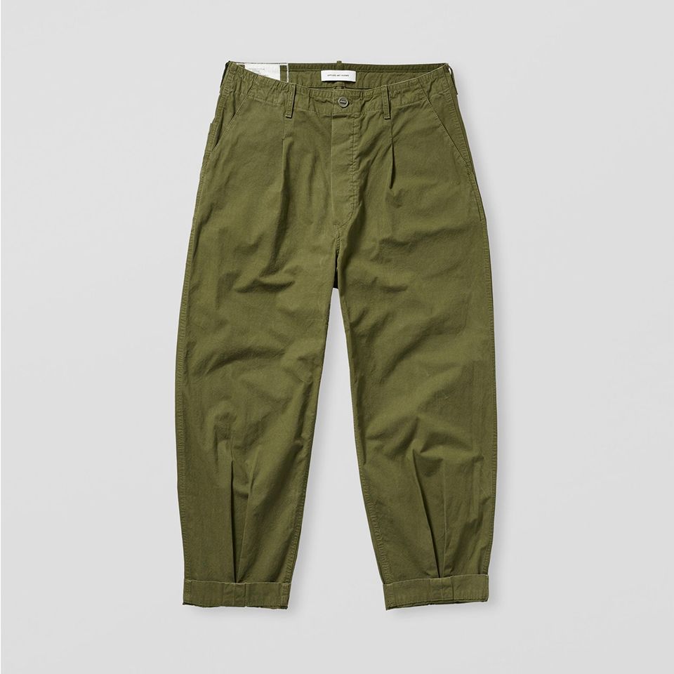 APPLIED ART FORMS - 【LAST1 M】JAPANESE CARGO MILITARY GREEN . | River