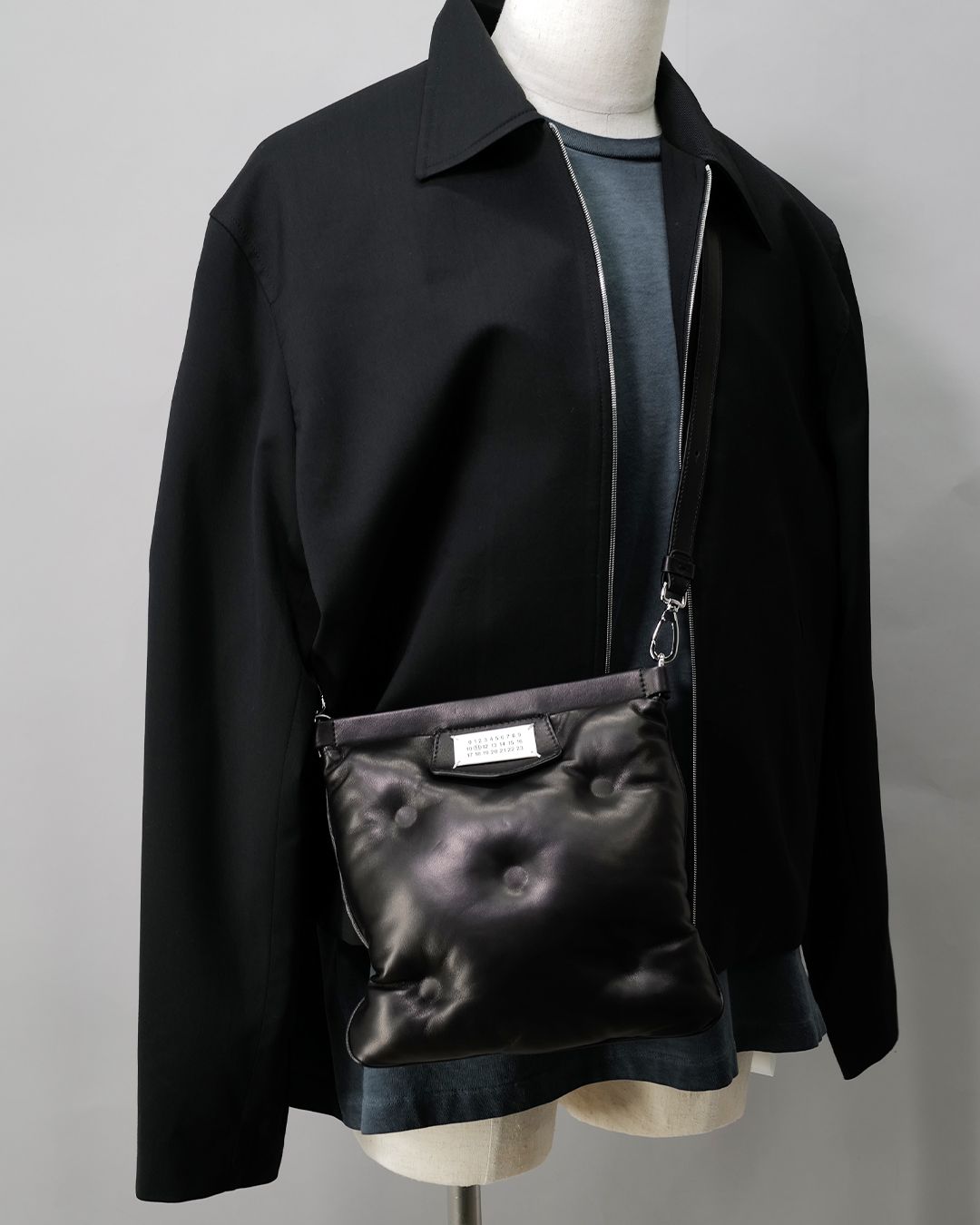 Maison Margiela - 「グラム スラム」フラップポケットバッグ / Black