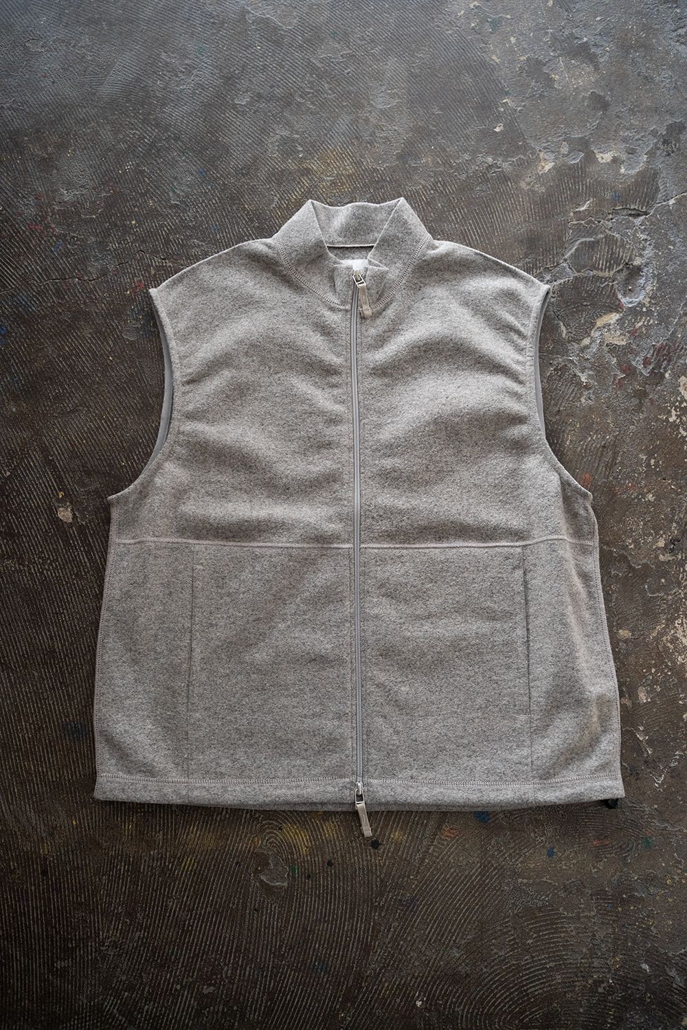 STILL BY HAND - 【ラスト1点】【24AW】ウールパイルジップベスト