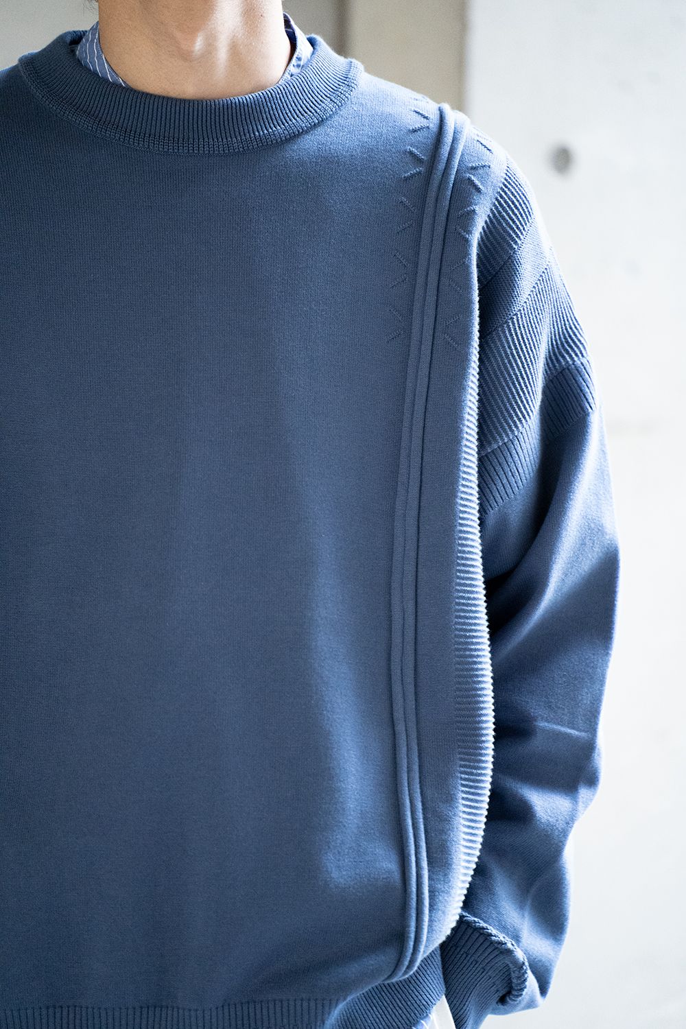 YASHIKI - 【ラスト1点】【22AW】Seijaku Knit(GREIGE) | Salty