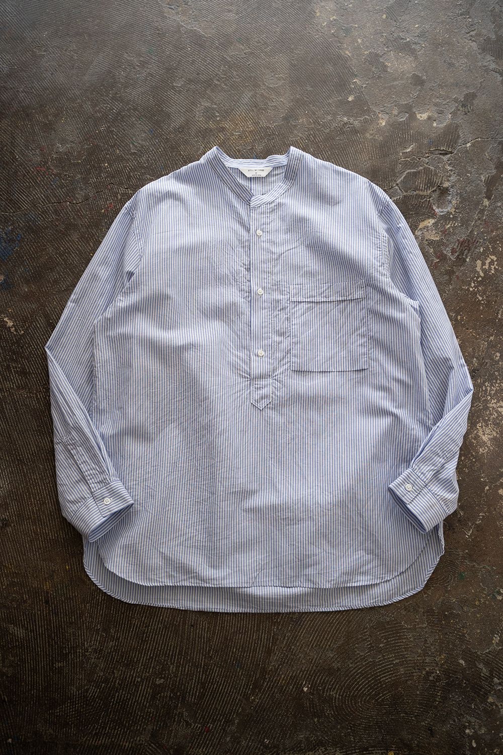 STILL BY HAND - 【ラスト1点】【24SS】ラミー混バンドカラープル