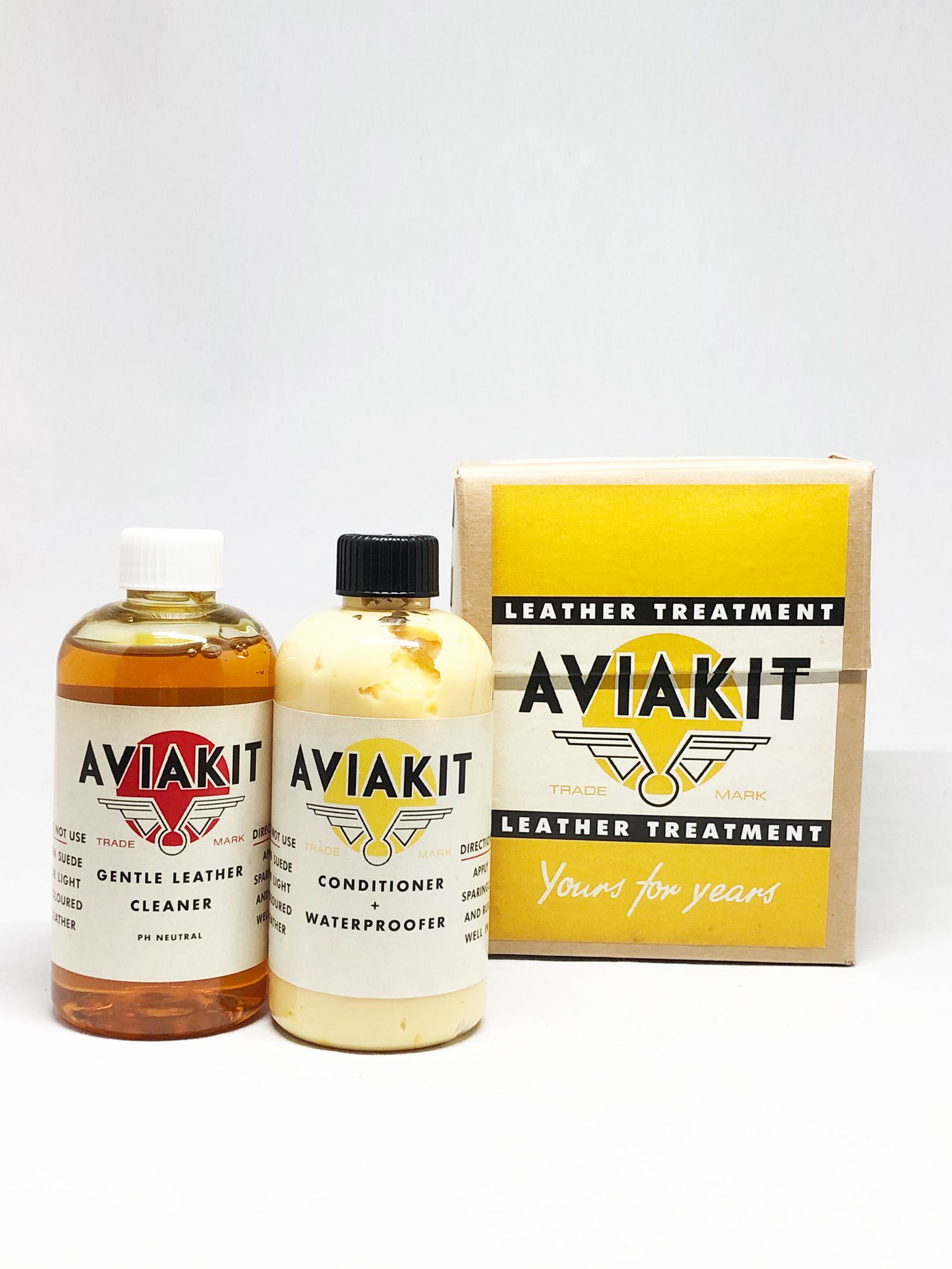 Lewis Leathers - LEATHER CARE KIT (LEATHER TREATMENT KIT) | SKANDA