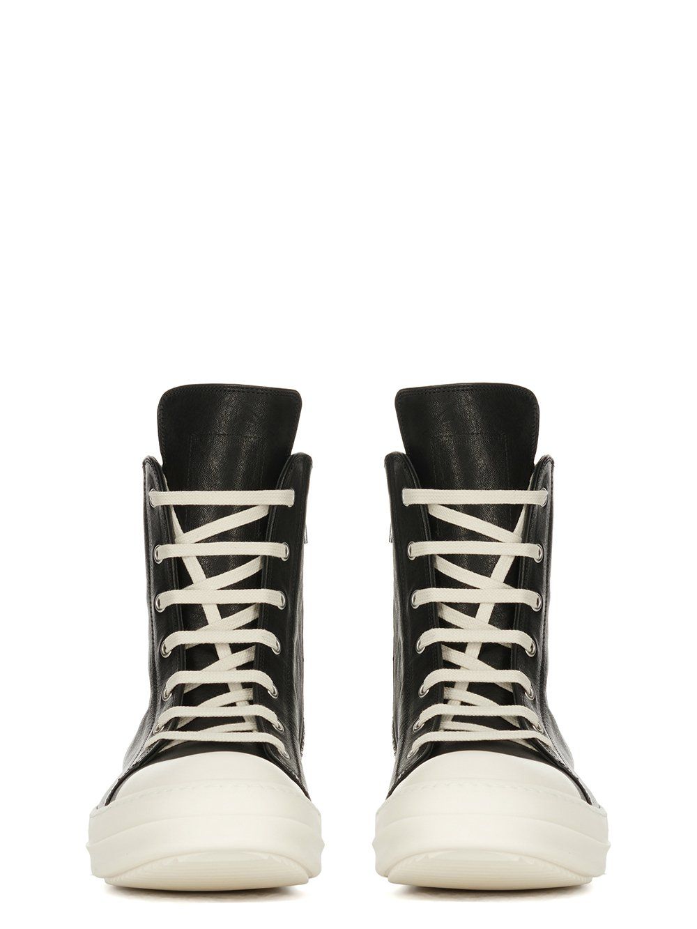 RICK OWENS - 【26SS】カーフレザー ハイカット スニーカー ラモーンズ