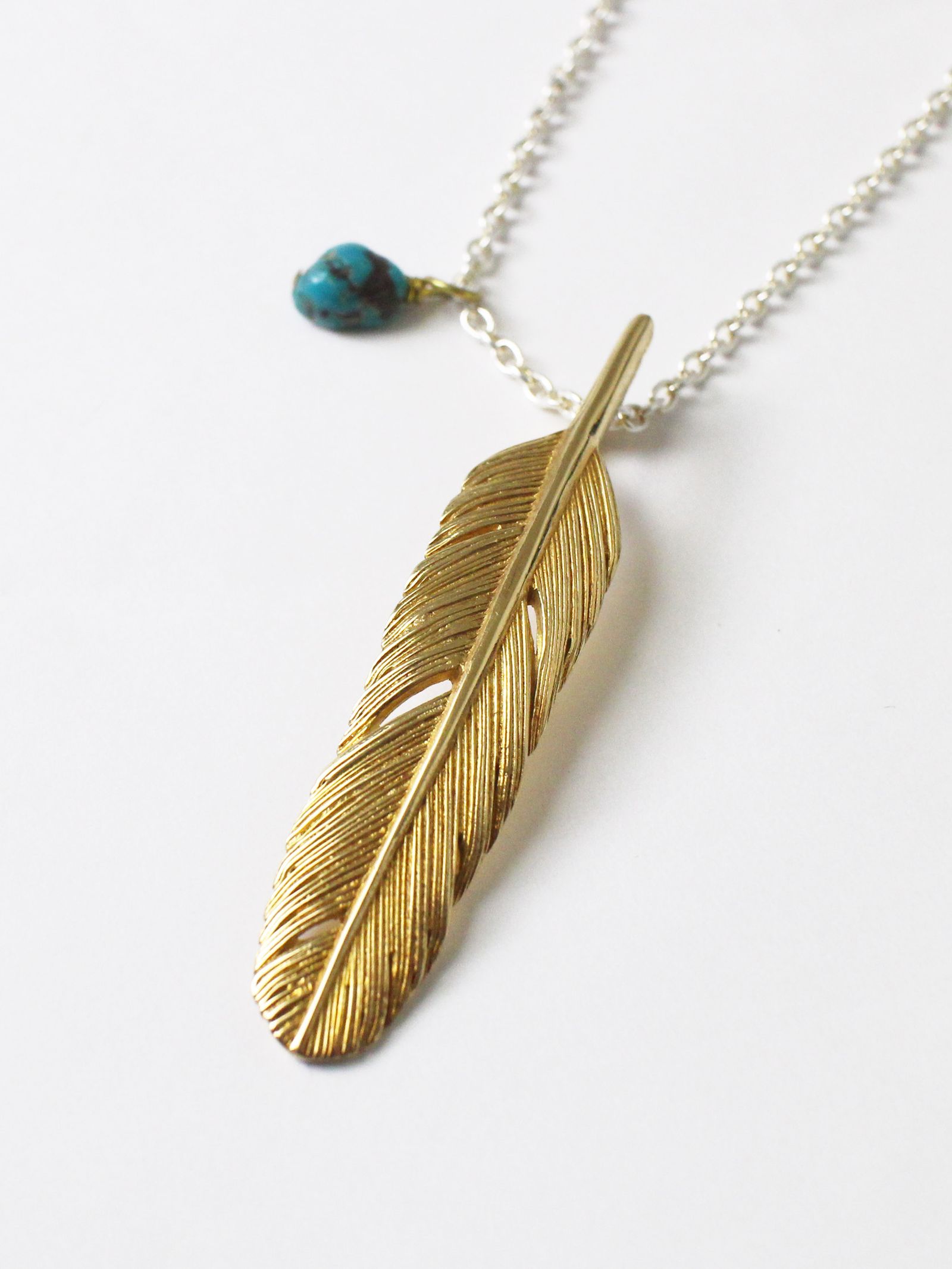 HARIM - 【斉藤和義さん着用】 フェザー ネックレス / HARIM FEATHER