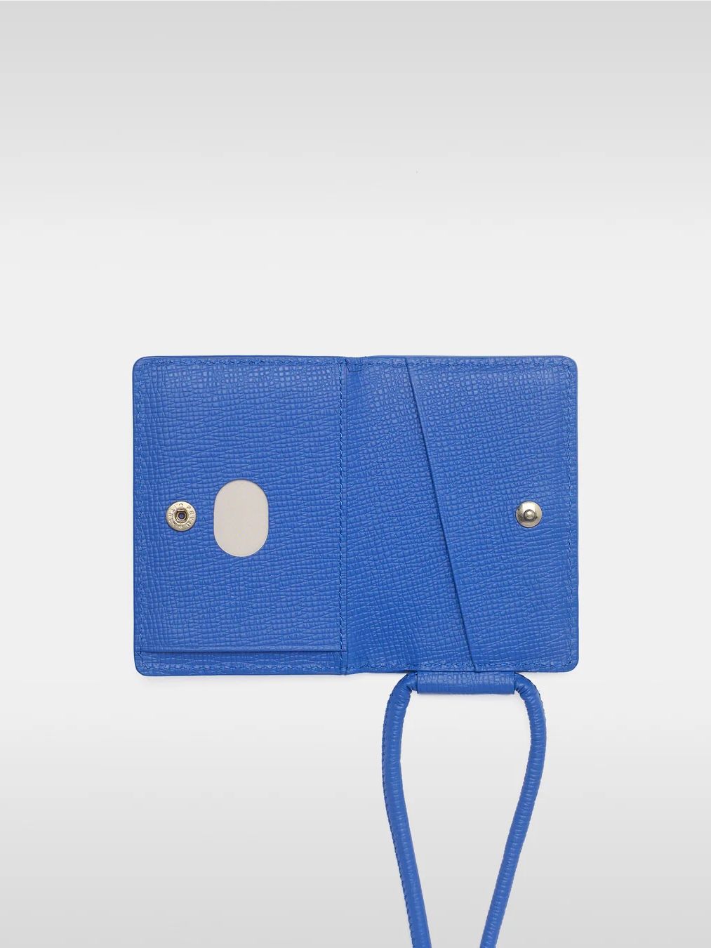 objcts.io - ストラップ付 レザー カードケース / STRAPPED ACCESORY