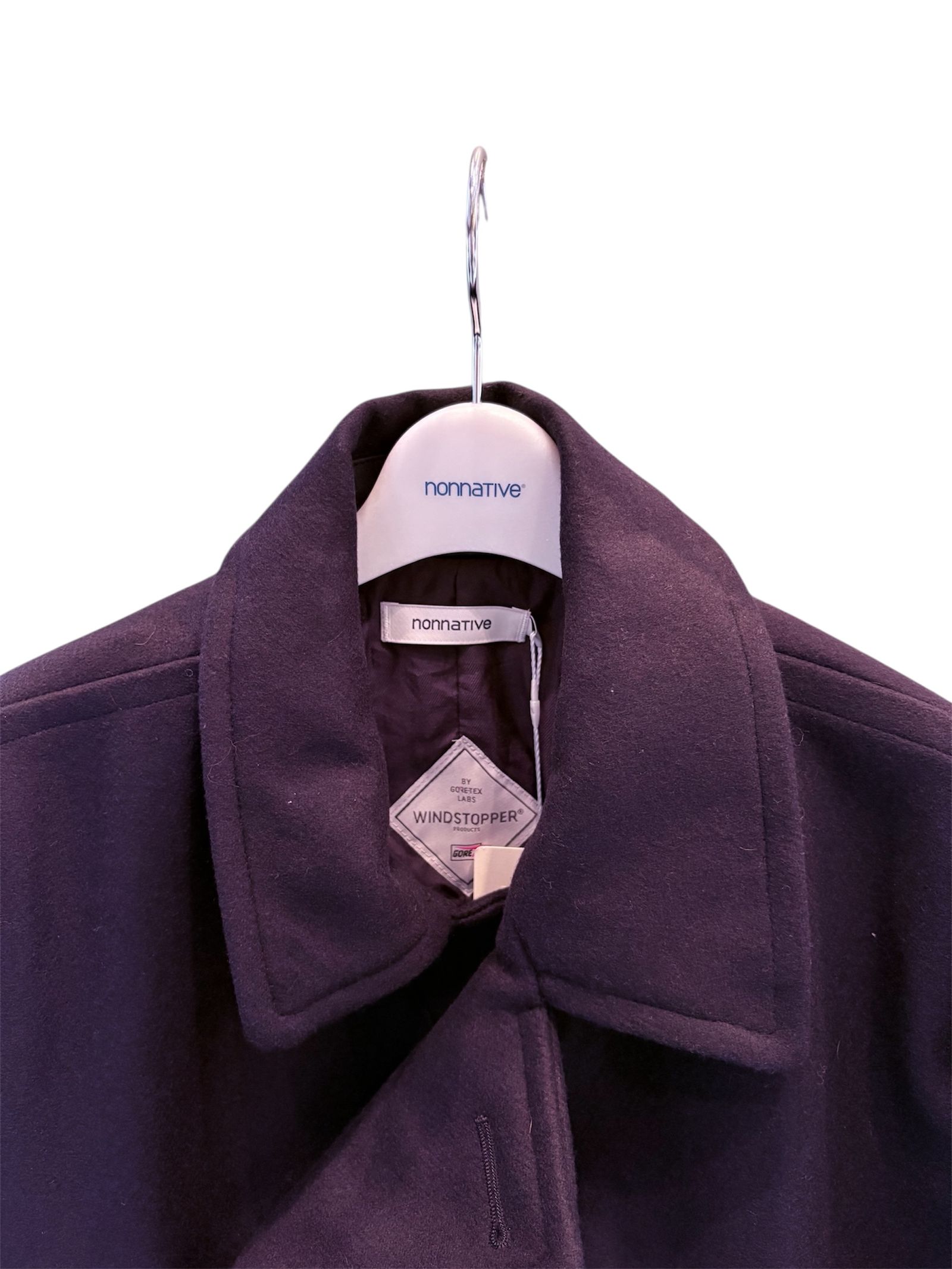 nonnative - MARINER COAT W/N DOUBLE MELTON WITH WINDSTOPPER