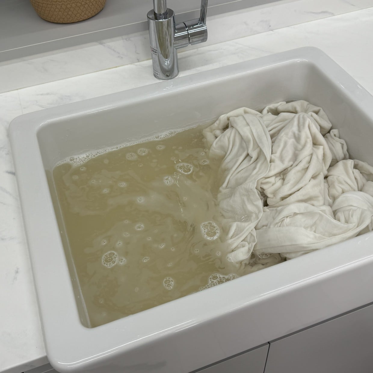 茶色の汚水が出てきた…。」キレイに見えても意外と汚れている