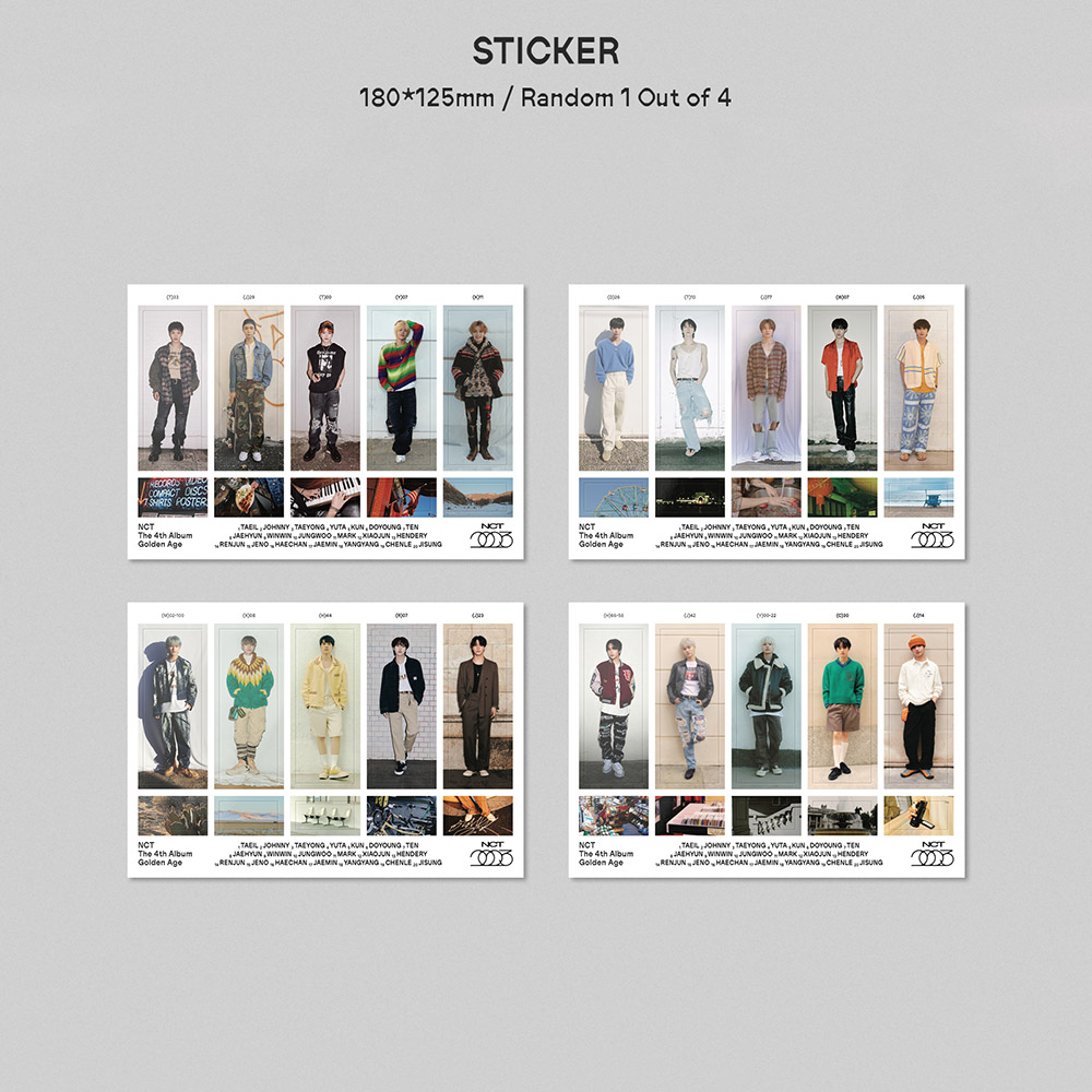 2023.8.28 on sale NCT The 4th Album 「Golden Age」｜mu-mo SHOP