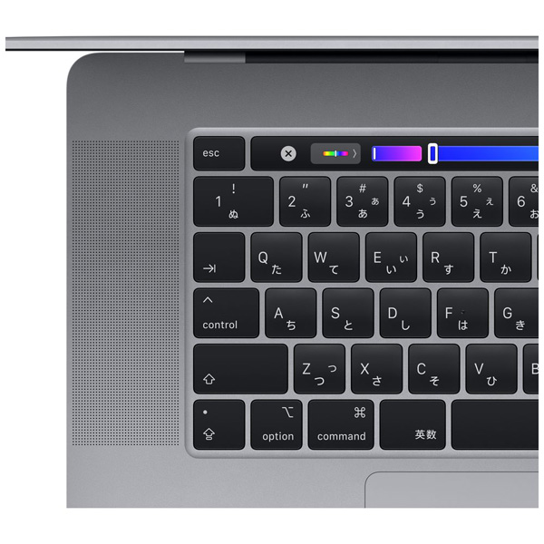 MacBookPro 16インチ Touch Bar搭載モデル[2019年/SSD 1TB/メモリ 16GB