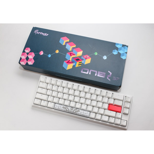 ゲーミングキーボード One 2 SF RGB Cherry Speed 銀軸(英語配列