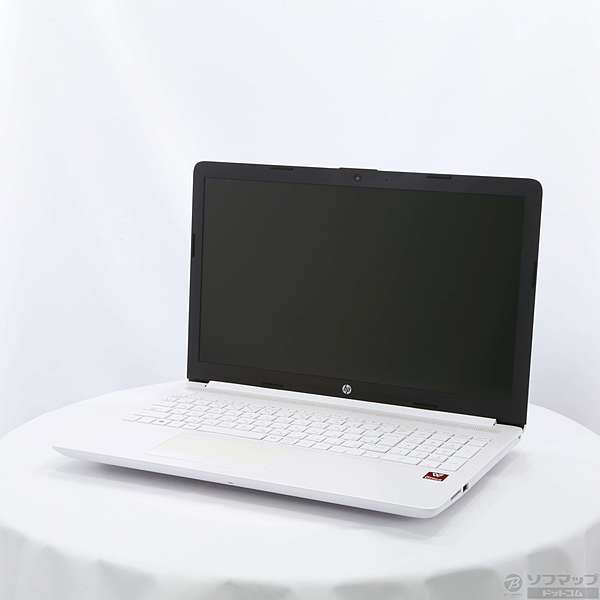 中古】〔展示品〕 HP 15-db0214AU 6MD92PA-AAAA ピュアホワイト