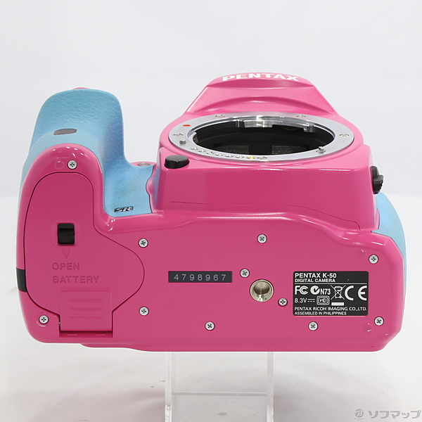 PENTAX K-50 ダブルズームキット ピンク ほぼ新品 4644 ペンタックス