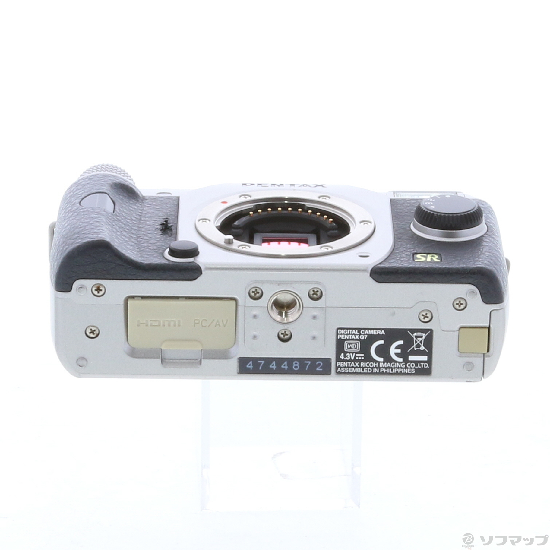 中古】PENTAX Q7 ダブルズームキット シルバー (1240万画素／SDXC
