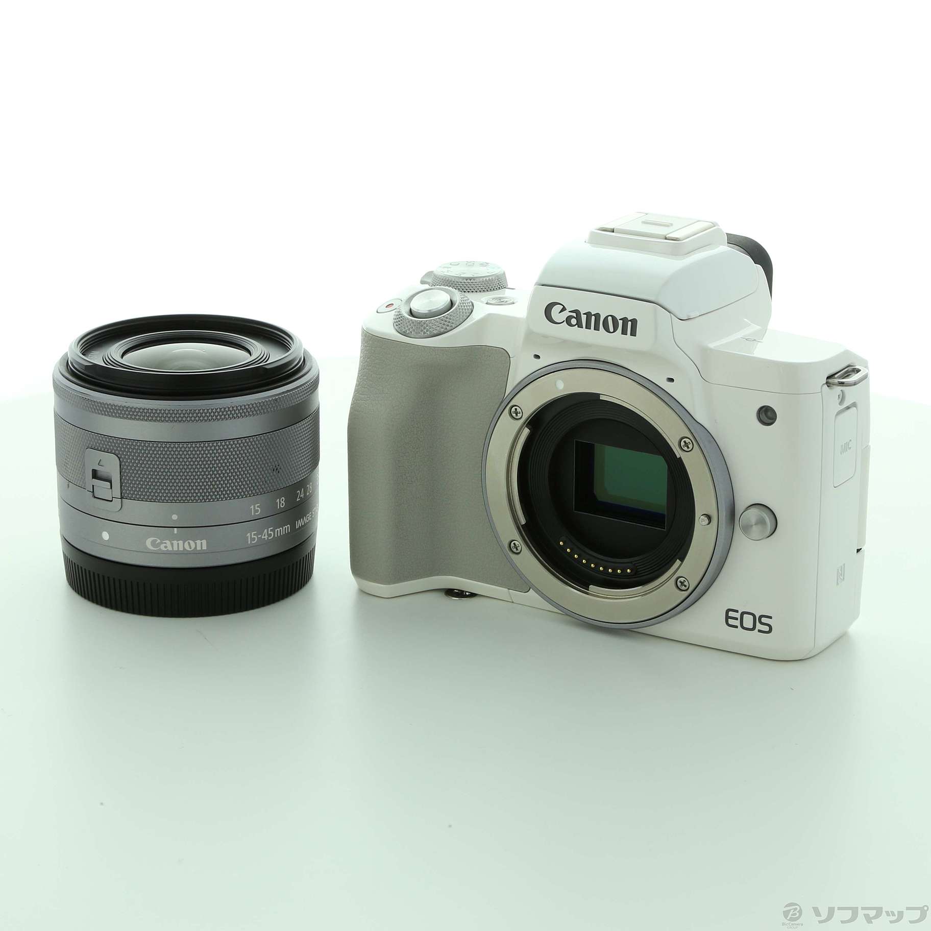 中古】Canon EOS M50 EF 15-45mm f／3.5-6.3 IS STM Lenskit