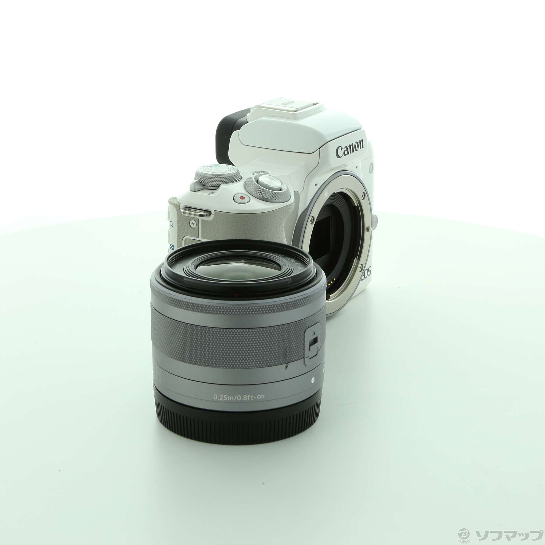 中古】Canon EOS M50 EF 15-45mm f／3.5-6.3 IS STM Lenskit