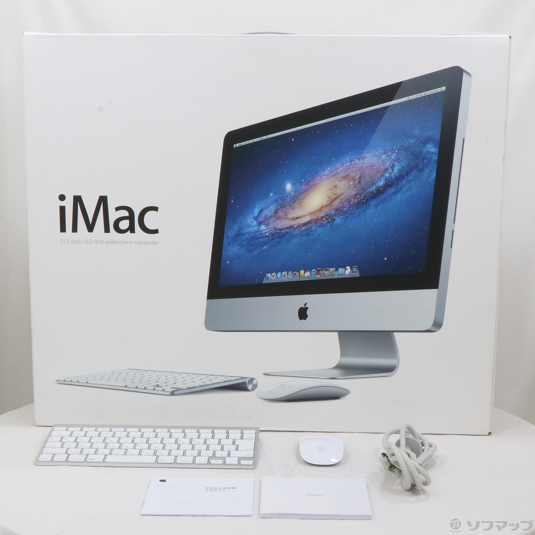 中古】iMac 21.5-inch Mid 2011 MC812J／A Core_i5 2.7GHz 4GB HDD1TB