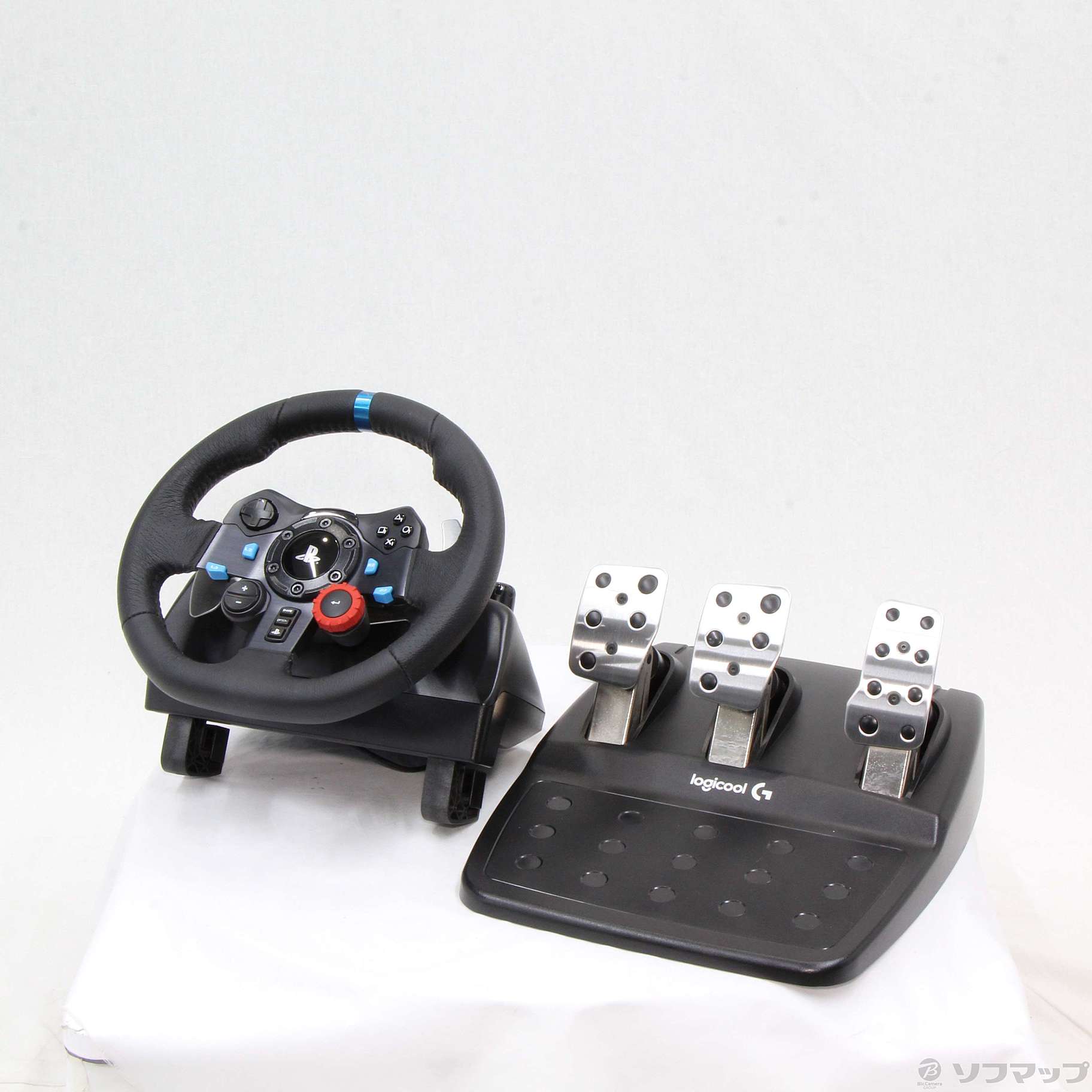 中古】G29 ドライビングフォース LPRC-15000 ブラック 【PS4 PS3