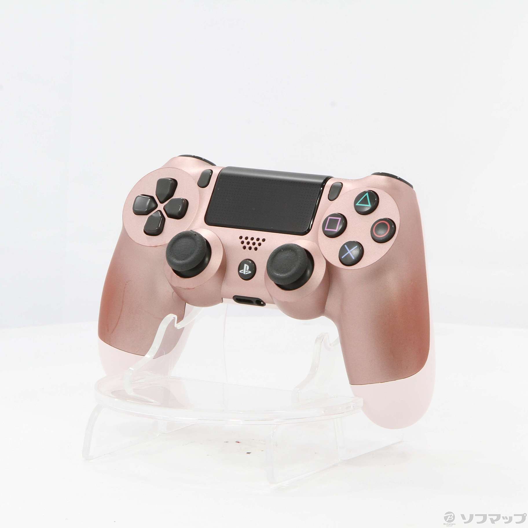 中古】ワイヤレスコントローラー (DUALSHOCK 4) ローズ・ゴールド CUH