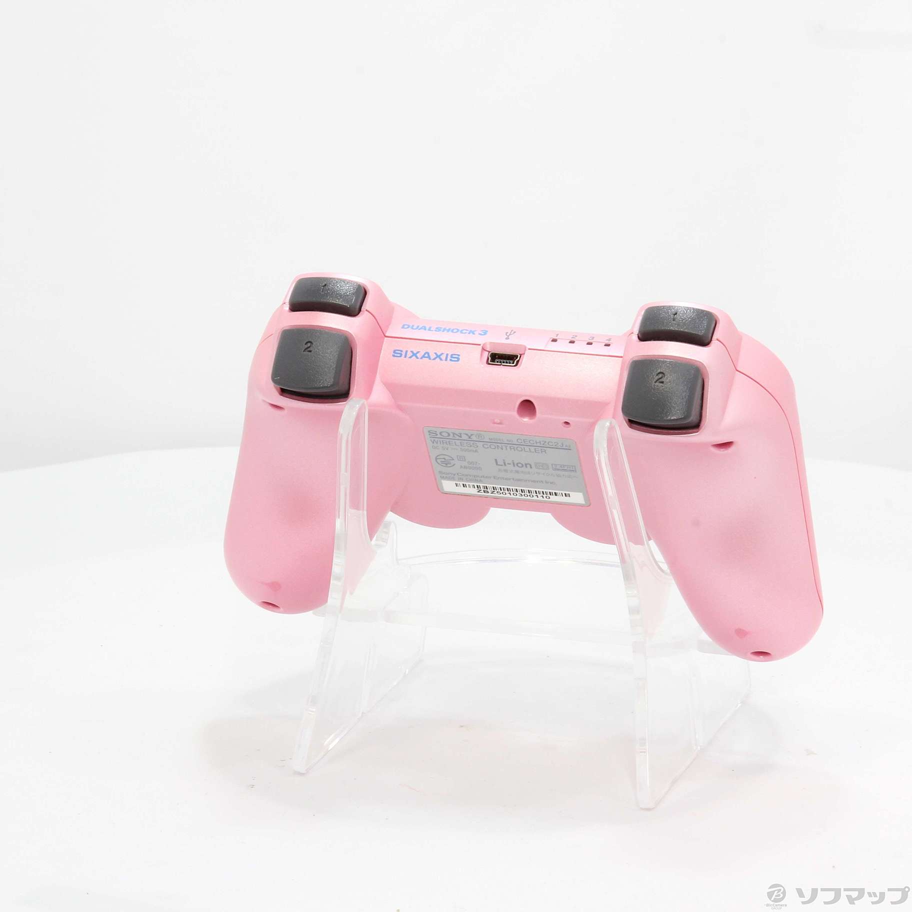 中古】ワイヤレスコントローラ DUALSHOCK3 キャンディーピンク 【PS3