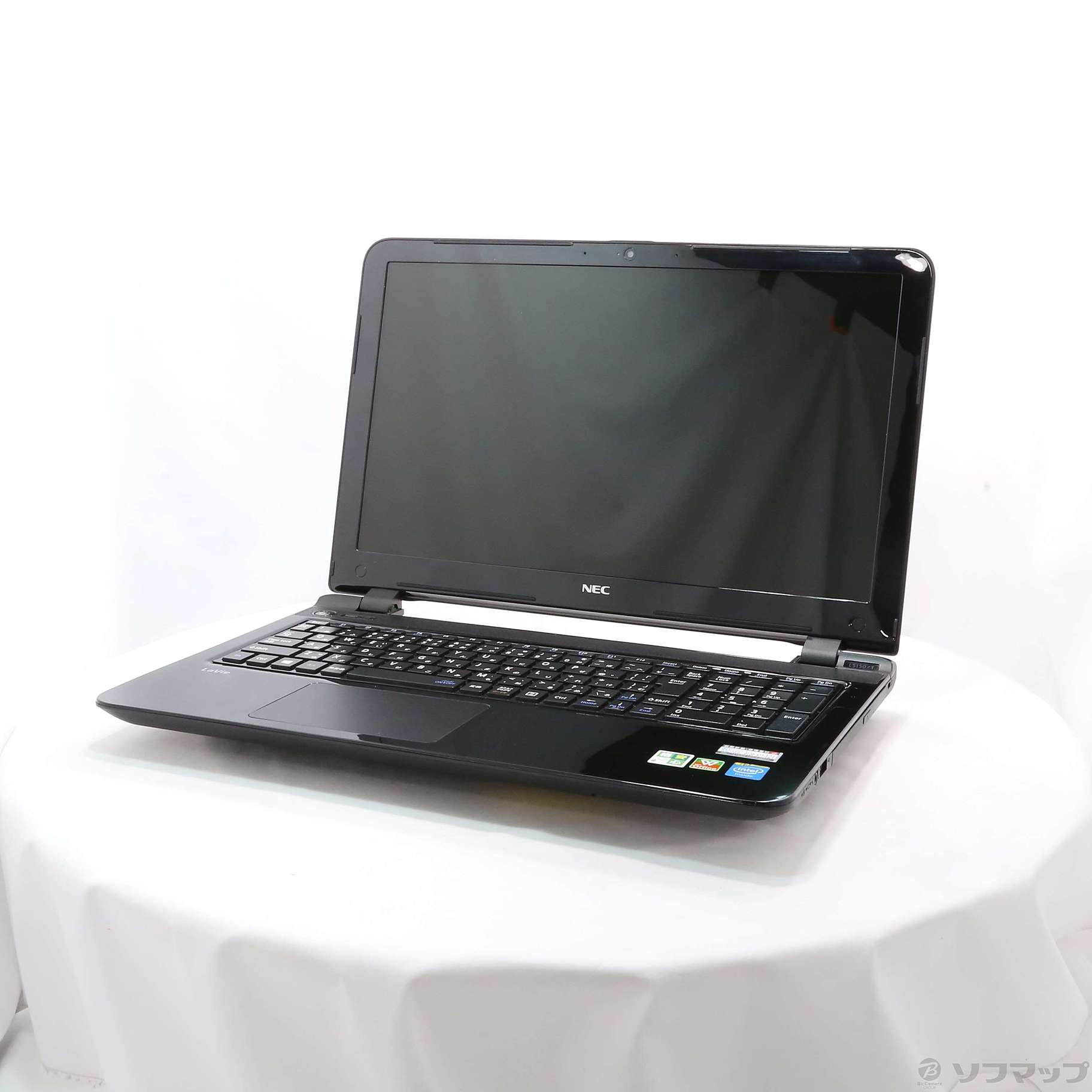 中古】格安安心パソコン LaVie S PC-LS150TSB スターリーブラック