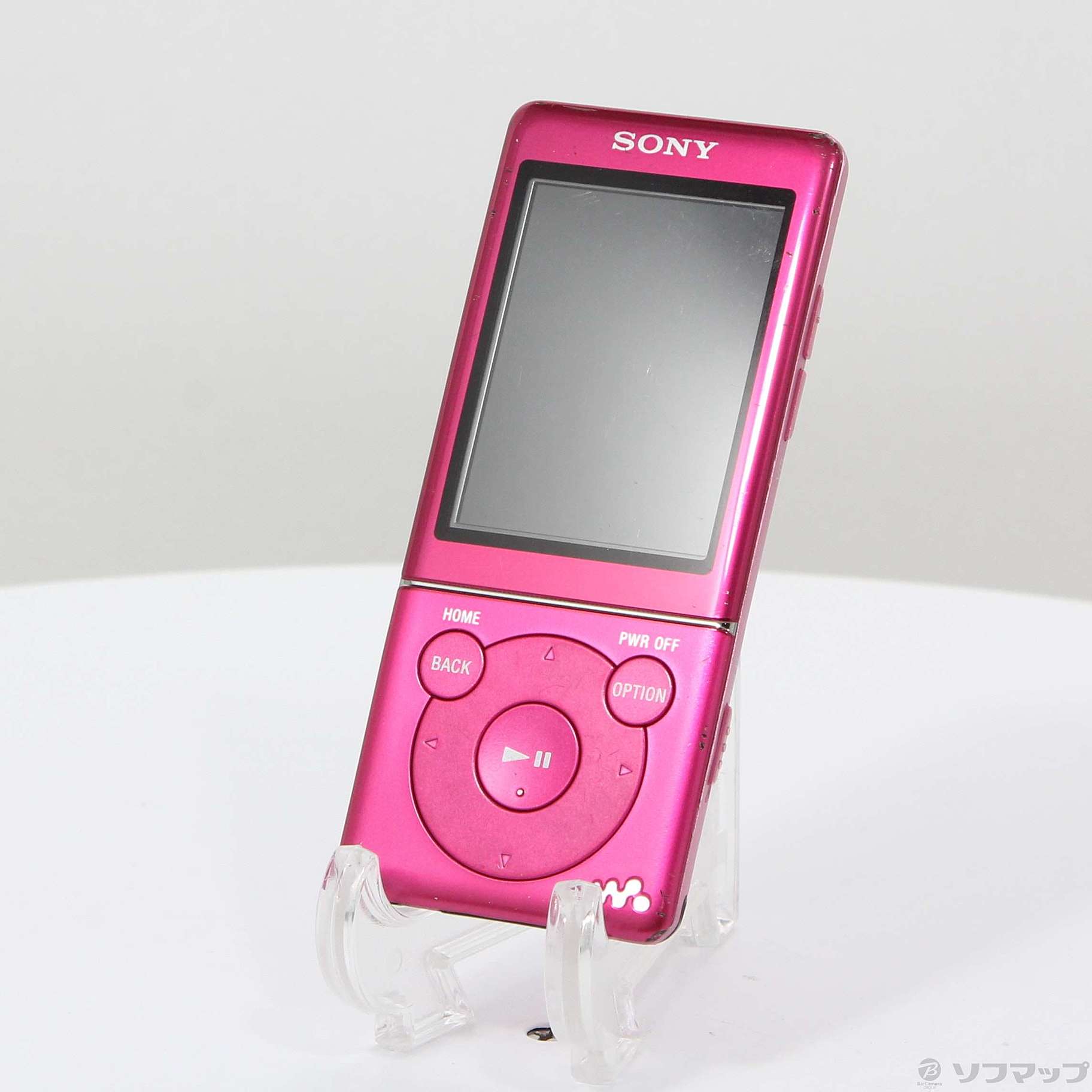 中古】WALKMAN S770シリーズ メモリ16GB ビビッドピンク NW-S775