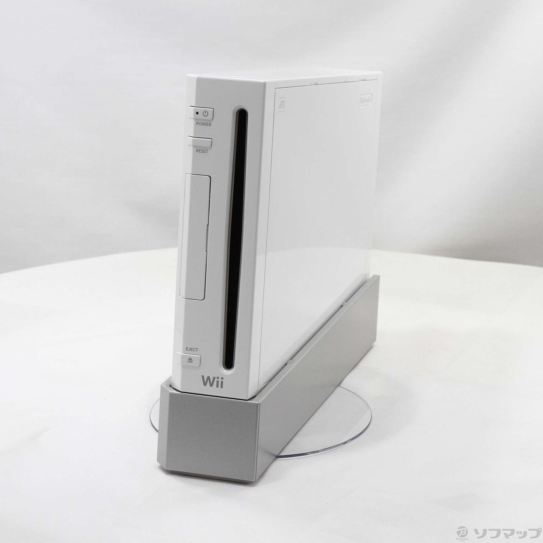 中古】セール対象品 Wii シロ（Wiiリモコンジャケット同梱）RVL-S-WD