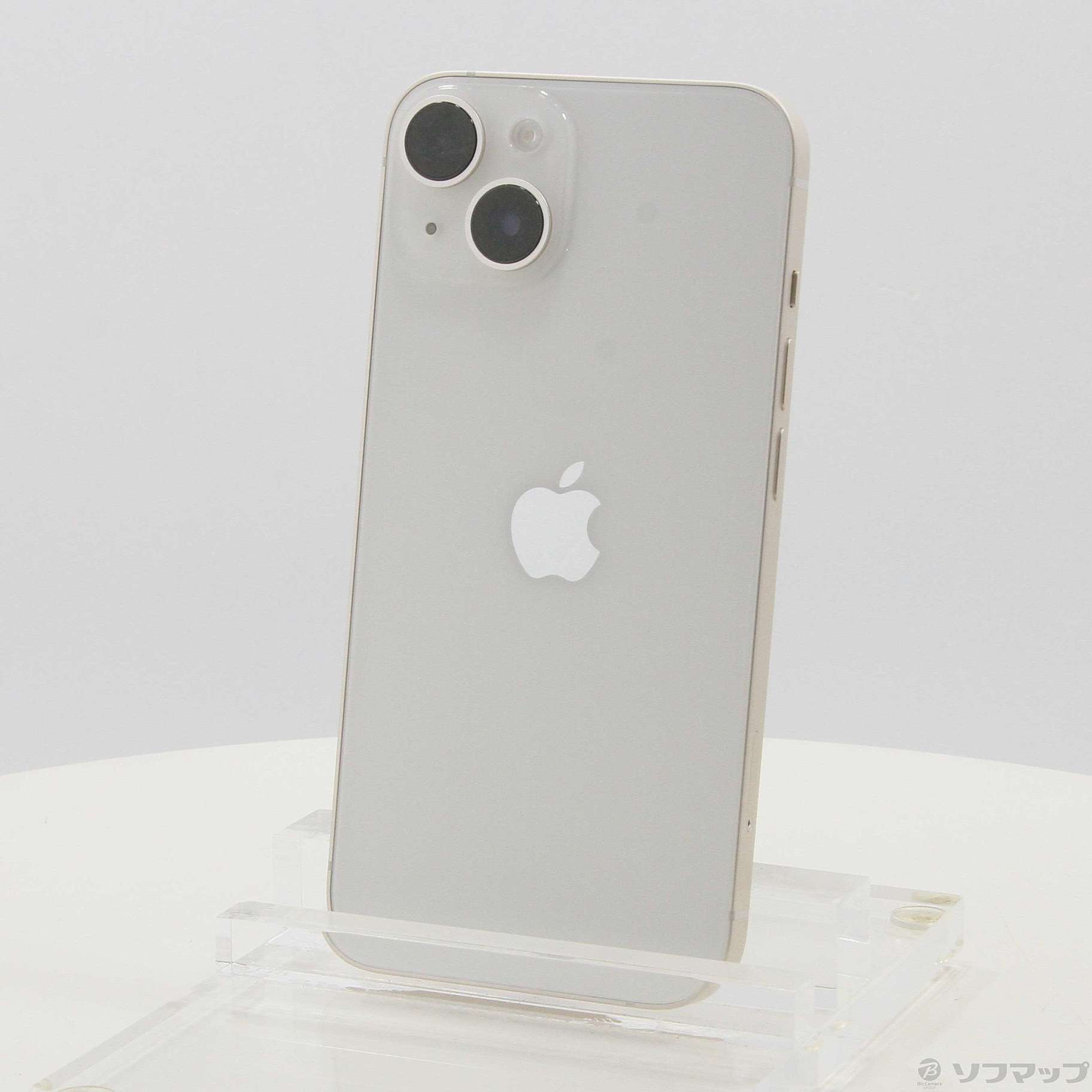 中古】iPhone14 128GB スターライト MPUQ3J／A SIMフリー