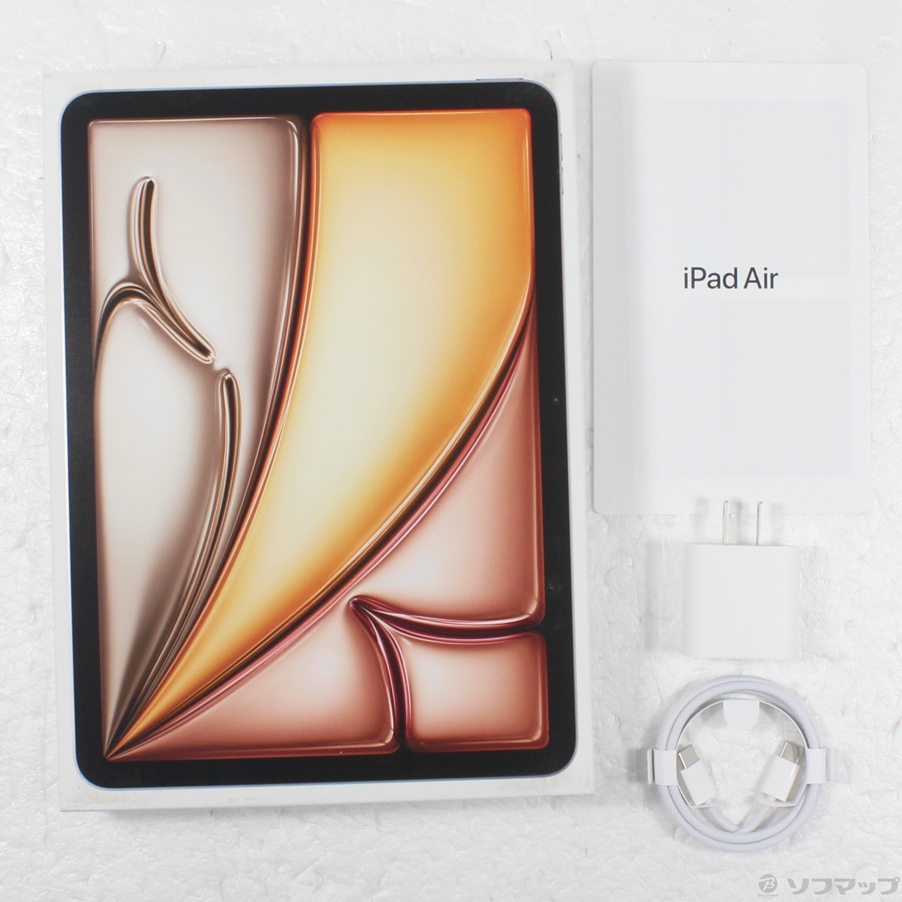 中古】iPad Air 11インチ 第6世代 128GB スターライト MUWE3J／A Wi-Fi