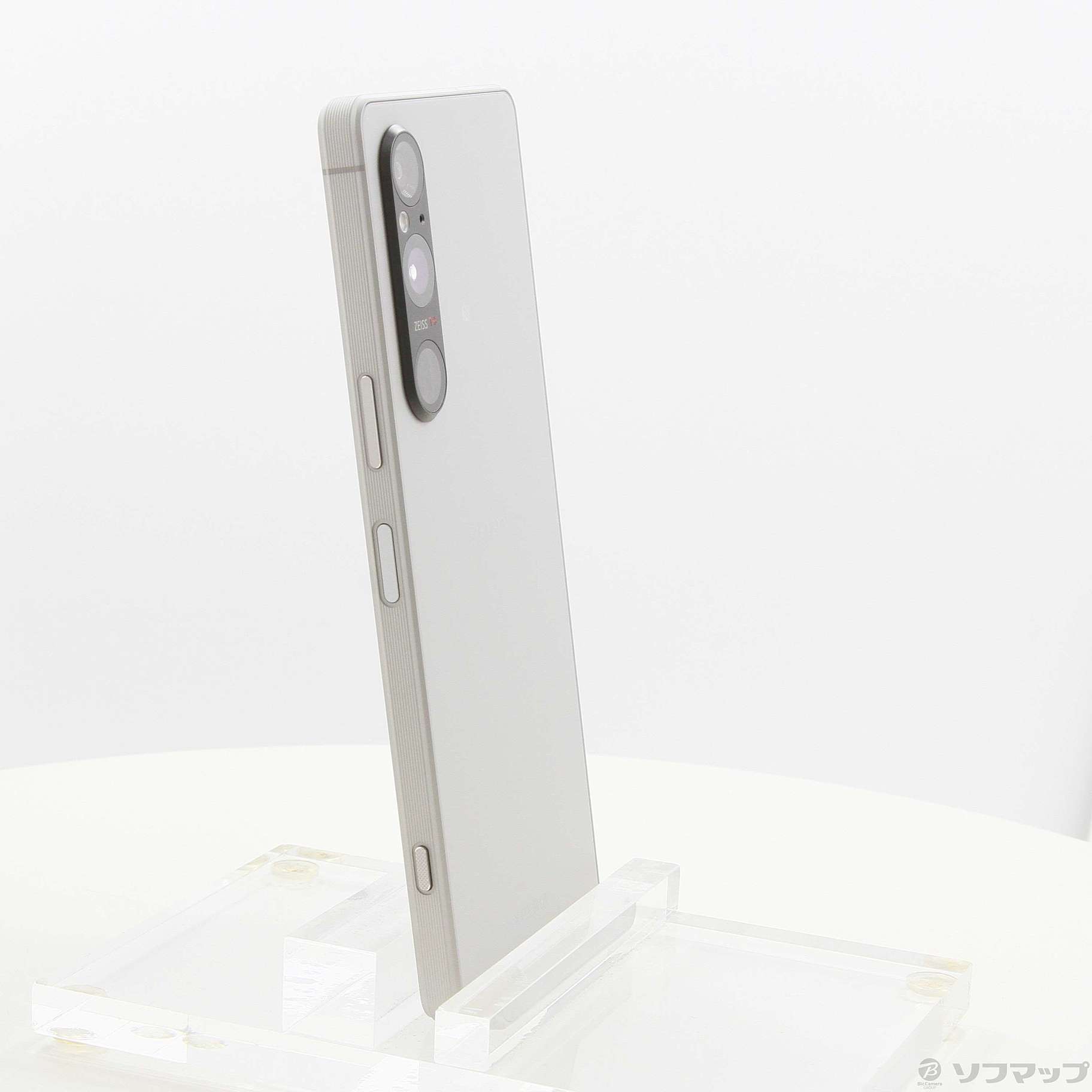 中古】Xperia 1 V 512GB プラチナシルバー XQ-DQ44-S3JPCX0 SIMフリー