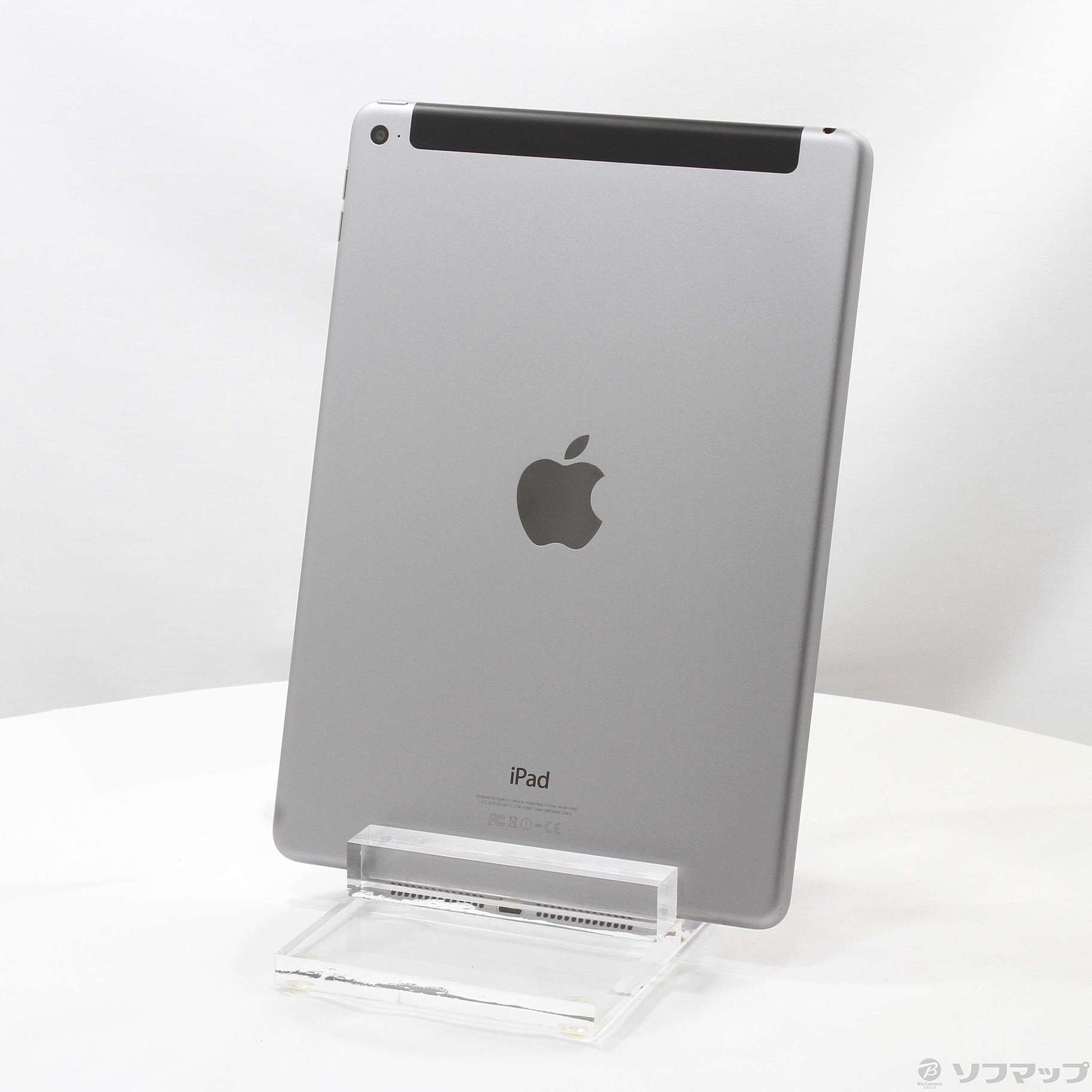 中古】iPad Air 2 16GB スペースグレイ MGGX2J／A SoftBank