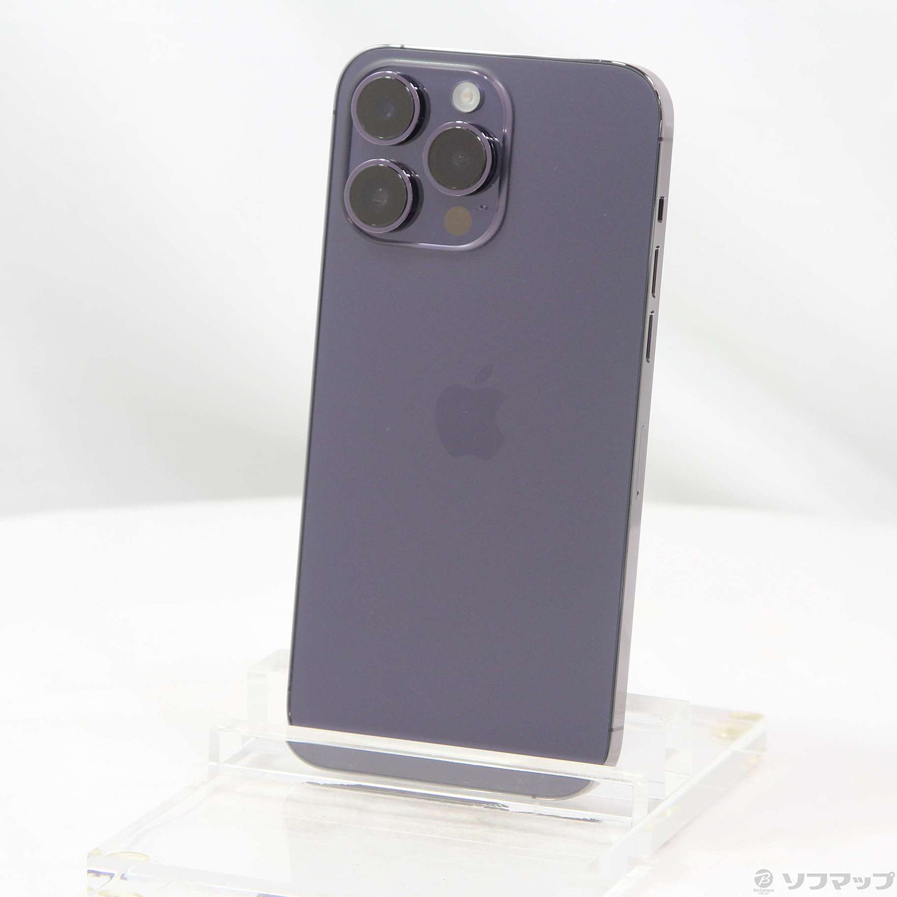 中古】iPhone14 Pro Max 256GB ディープパープル MQ9E3J／A SIMフリー