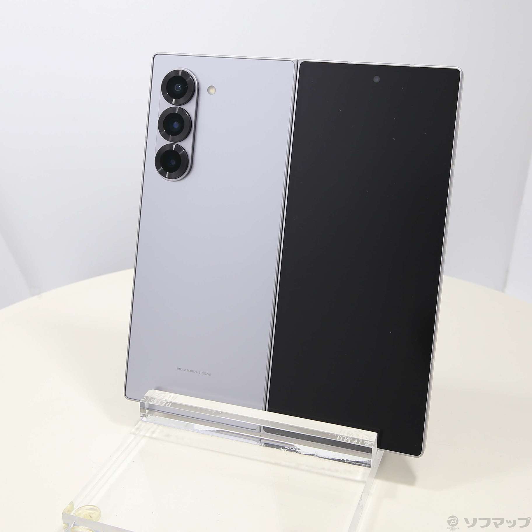 中古】Galaxy Z Fold6 512GB シルバーシャドウ SM-F956Q SIMフリー