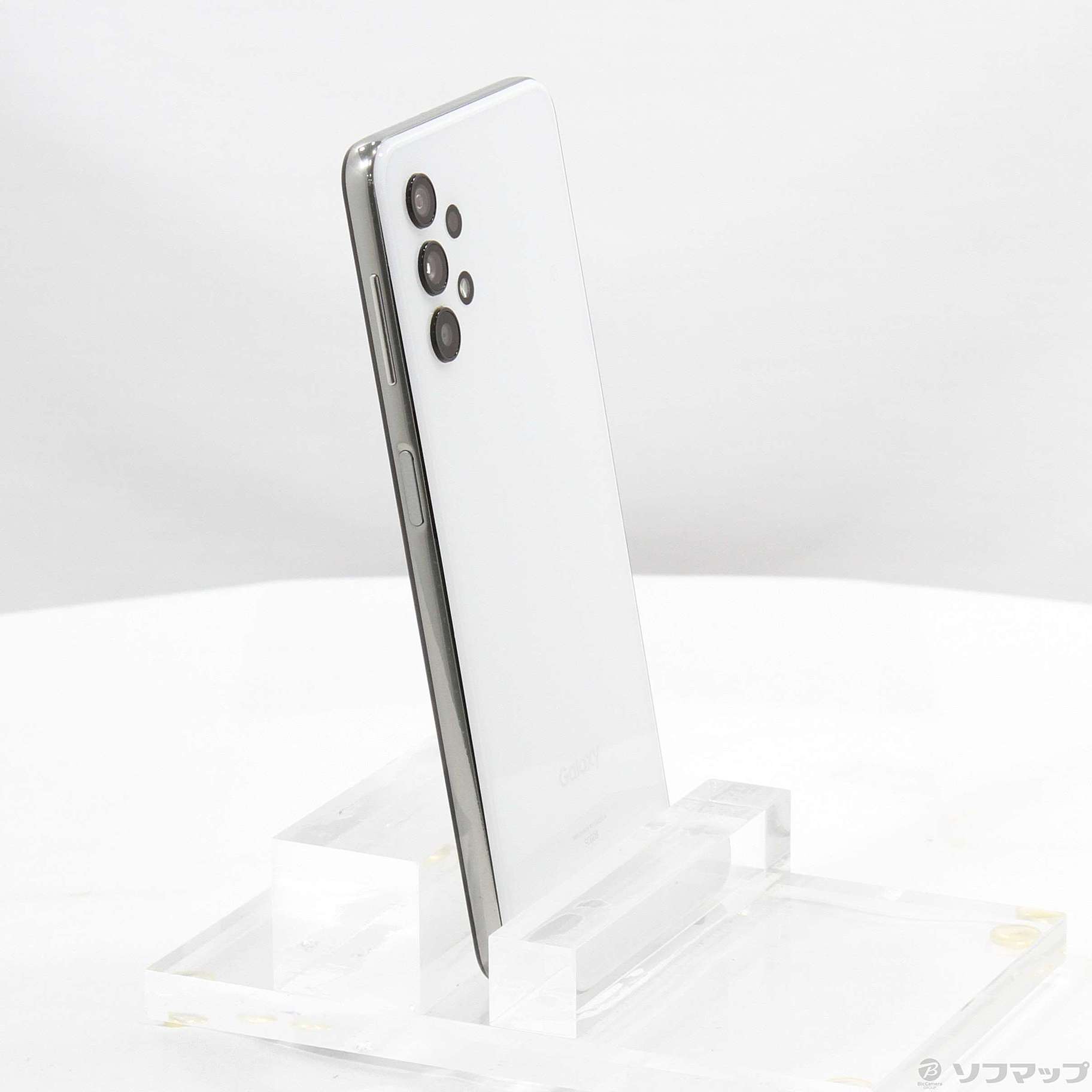 中古】GALAXY A32 5G 64GB オーサムホワイト SCG08 auロック解除SIM