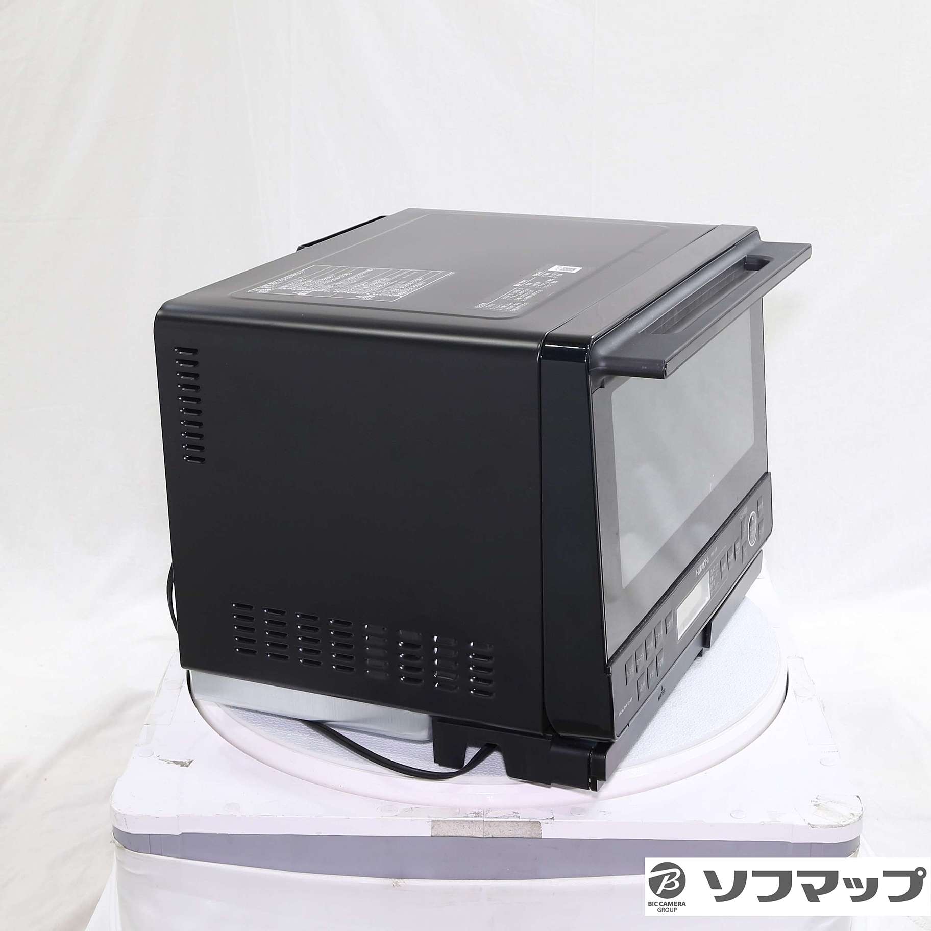 中古】〔展示品〕 スチームオーブンレンジ ヘルシーシェフ ブラック