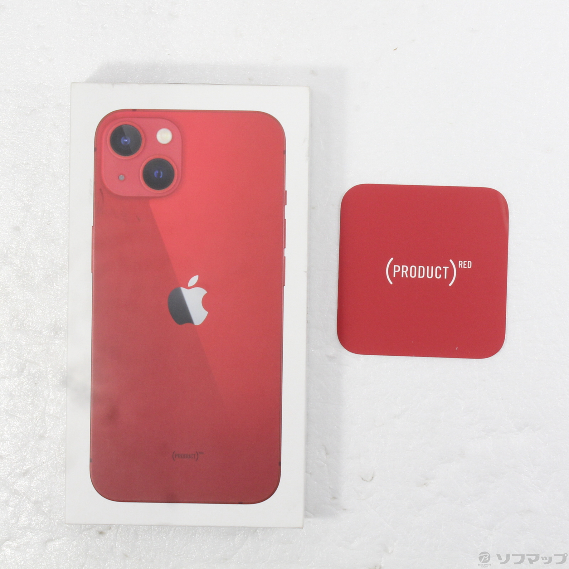 中古】iPhone13 256GB プロダクトレッド MLNL3J／A SIMフリー