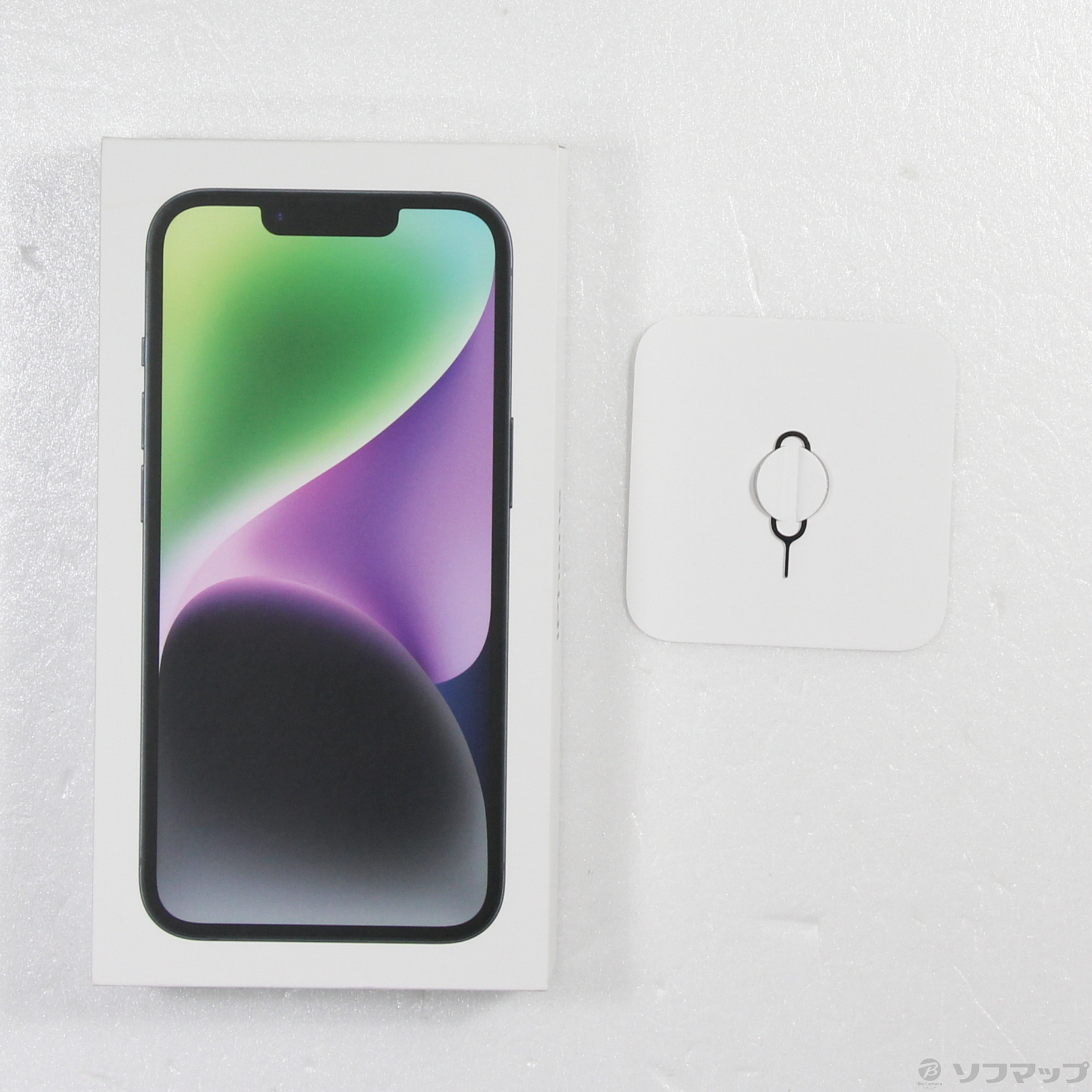 中古】iPhone14 256GB ミッドナイト MPVW3J／A SIMフリー