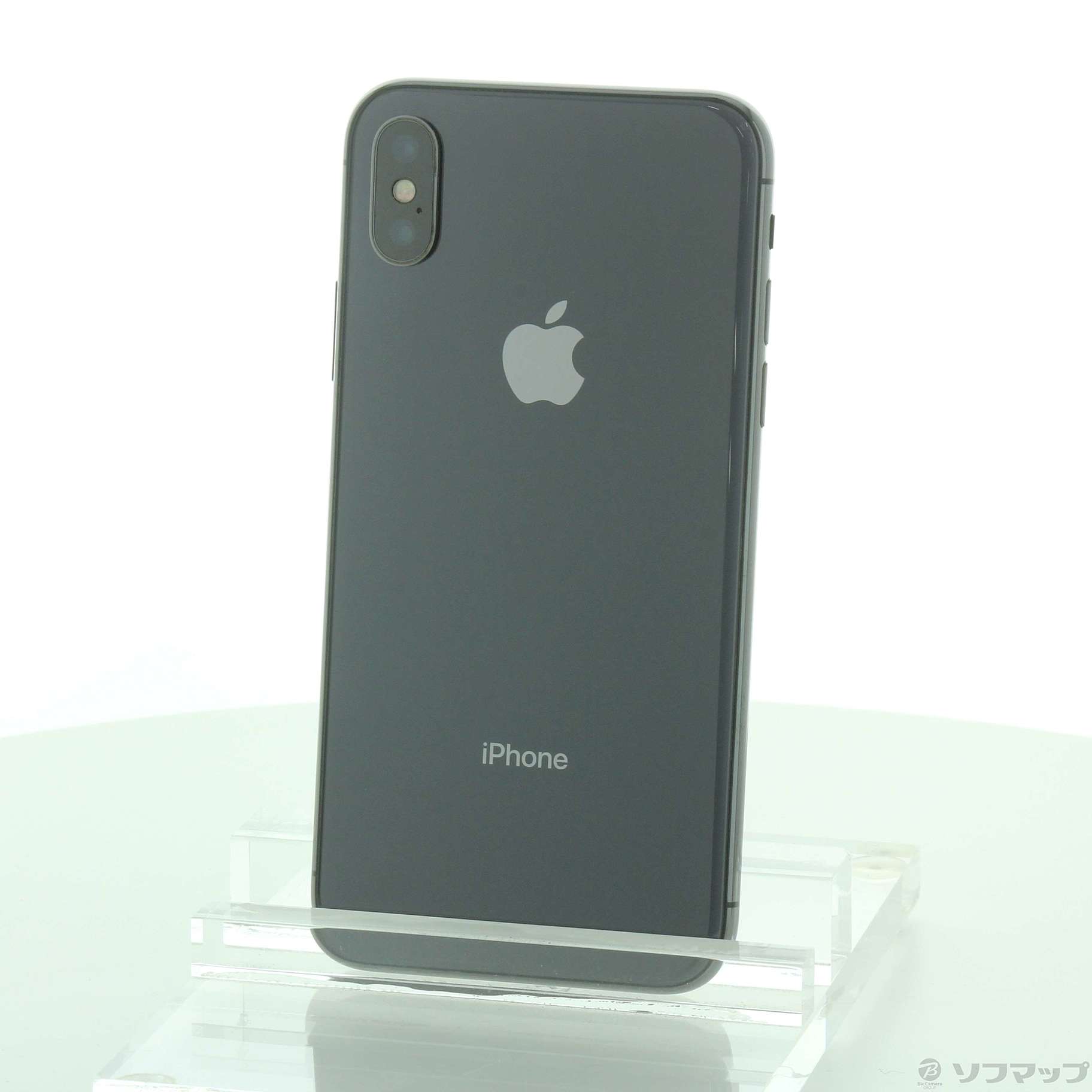 中古】iPhoneX 64GB スペースグレイ MQAX2J／A SIMフリー