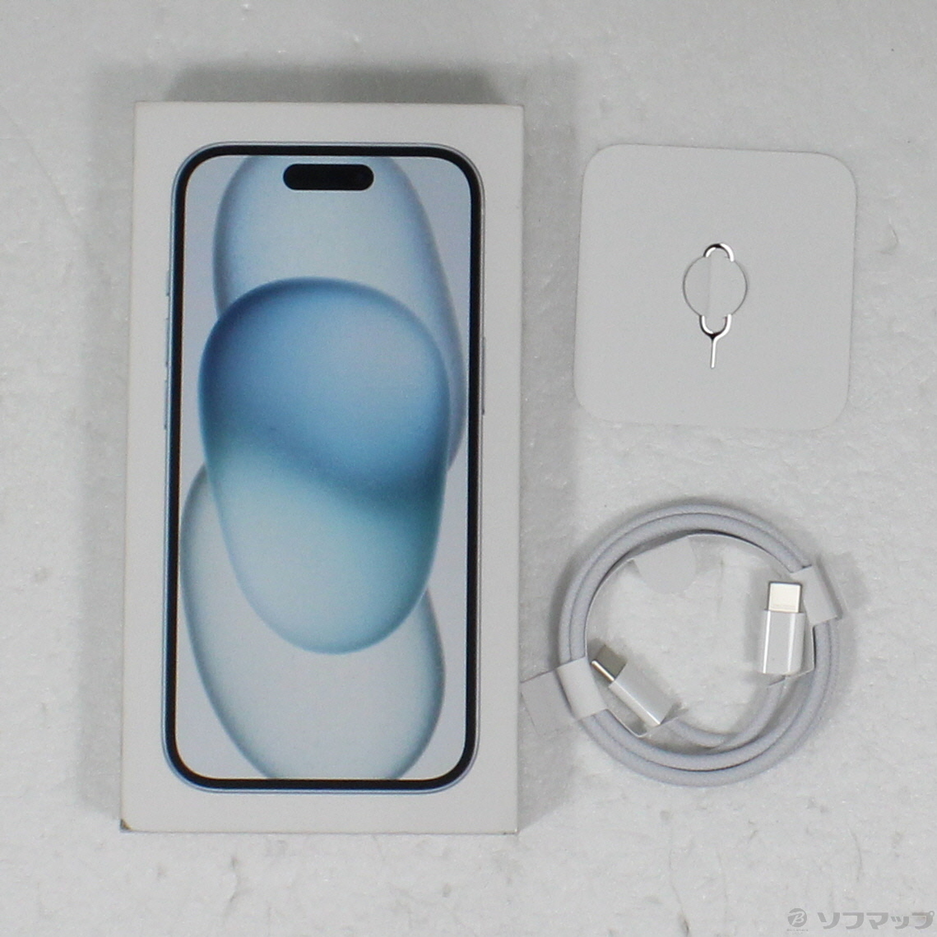 中古】iPhone15 128GB ブルー MTML3J／A SIMフリー [2133059943160