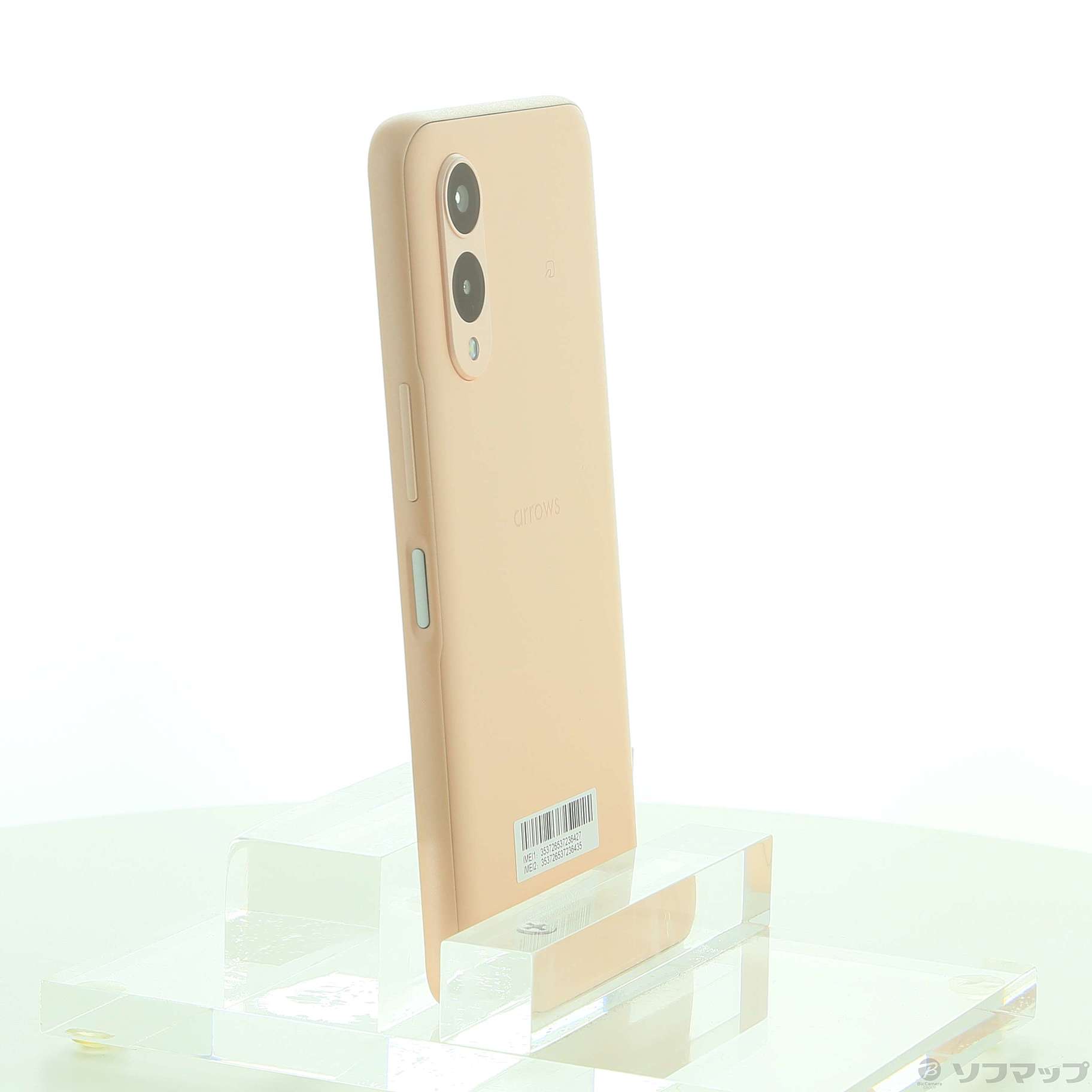 中古】arrows We2 64GB ライトオレンジ FCG02 au SIMフリー