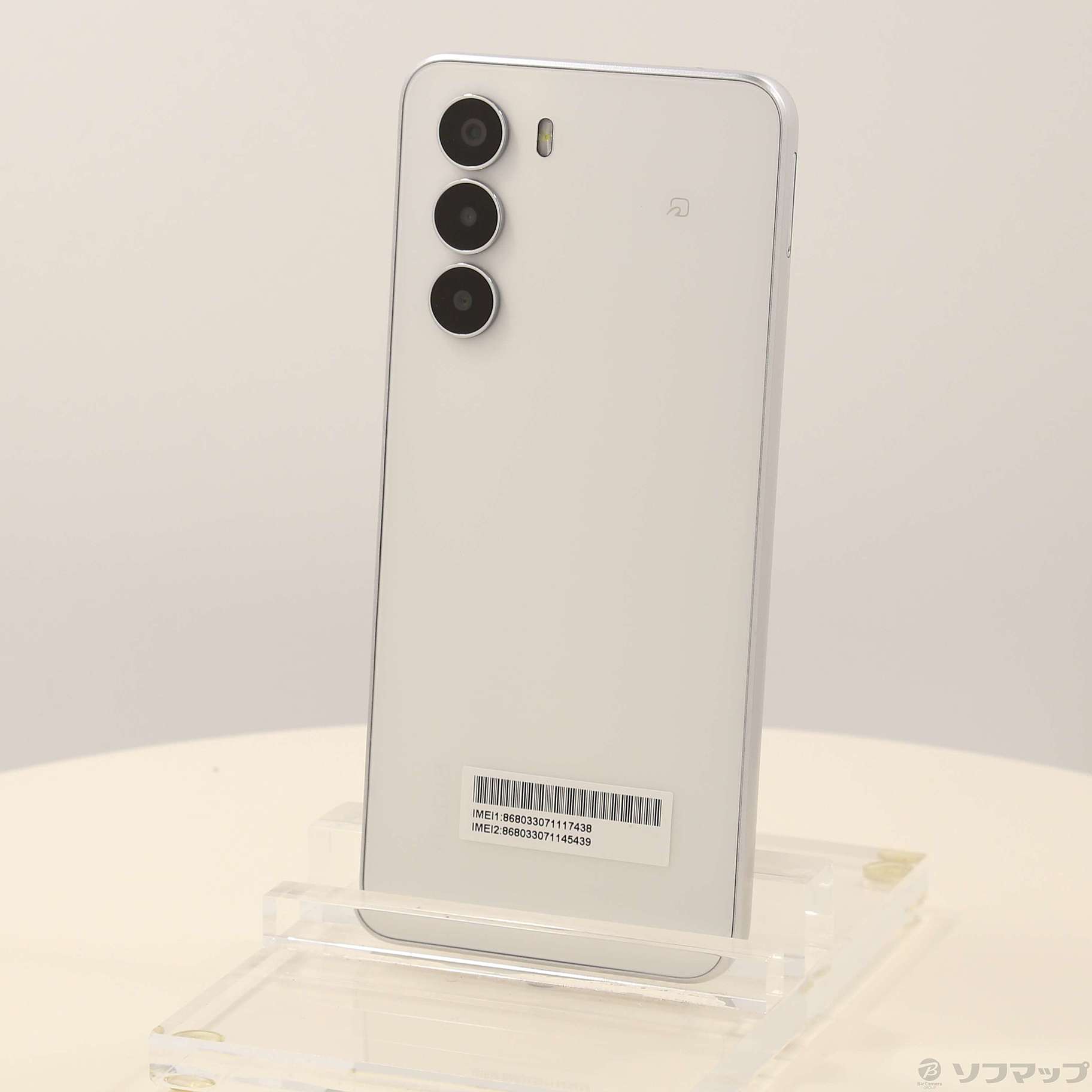 中古】nubia S 5G 128GB ホワイト A403ZT Y!mobile SIMフリー