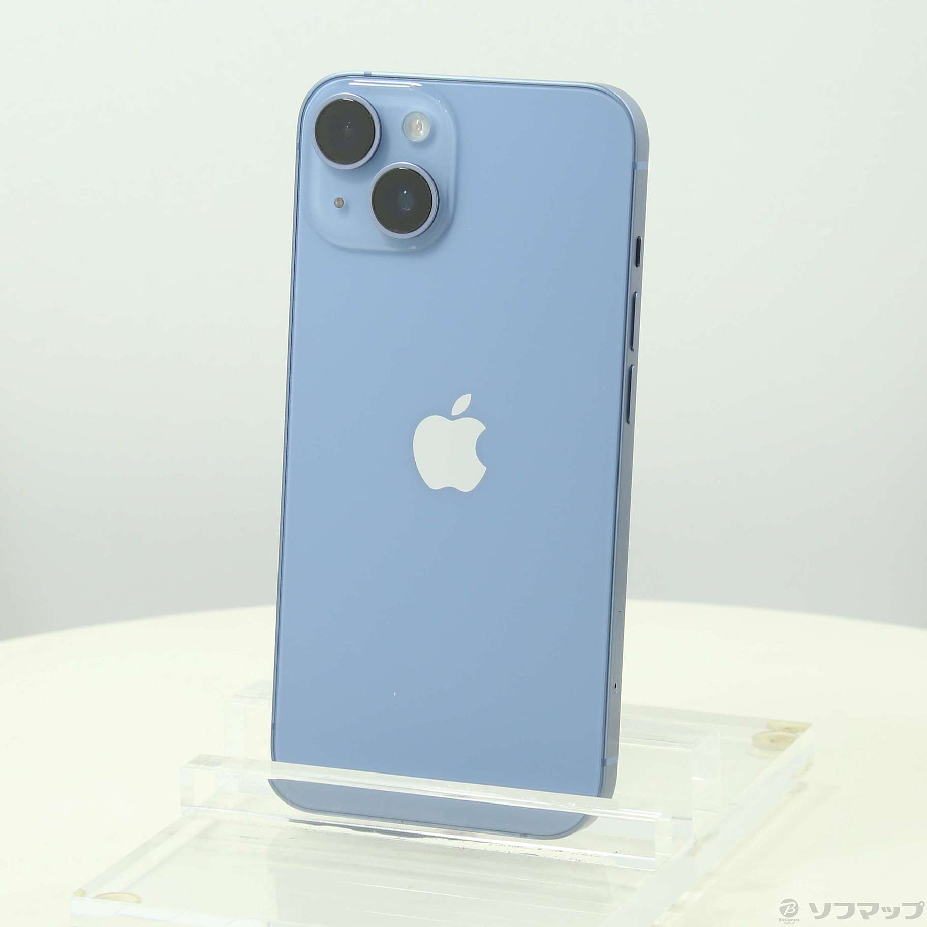 中古】iPhone14 128GB ブルー MPVJ3J／A SIMフリー [2133065130806
