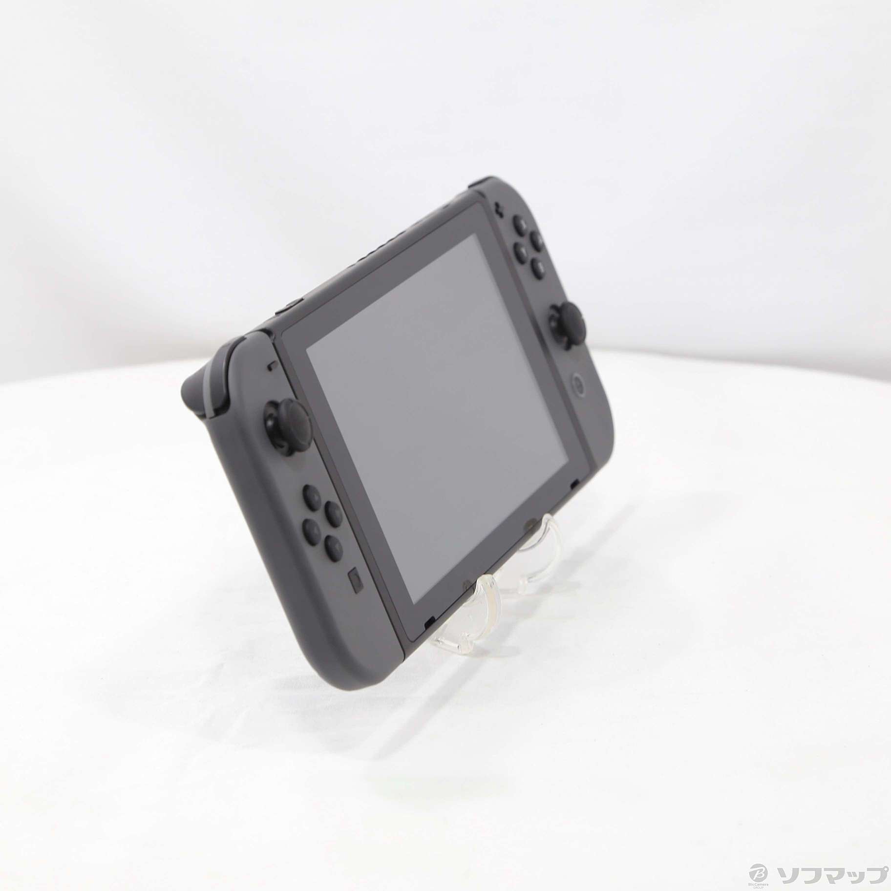 中古】Nintendo Switch Joy-Con (L) ／ (R) グレー (2019年8月モデル
