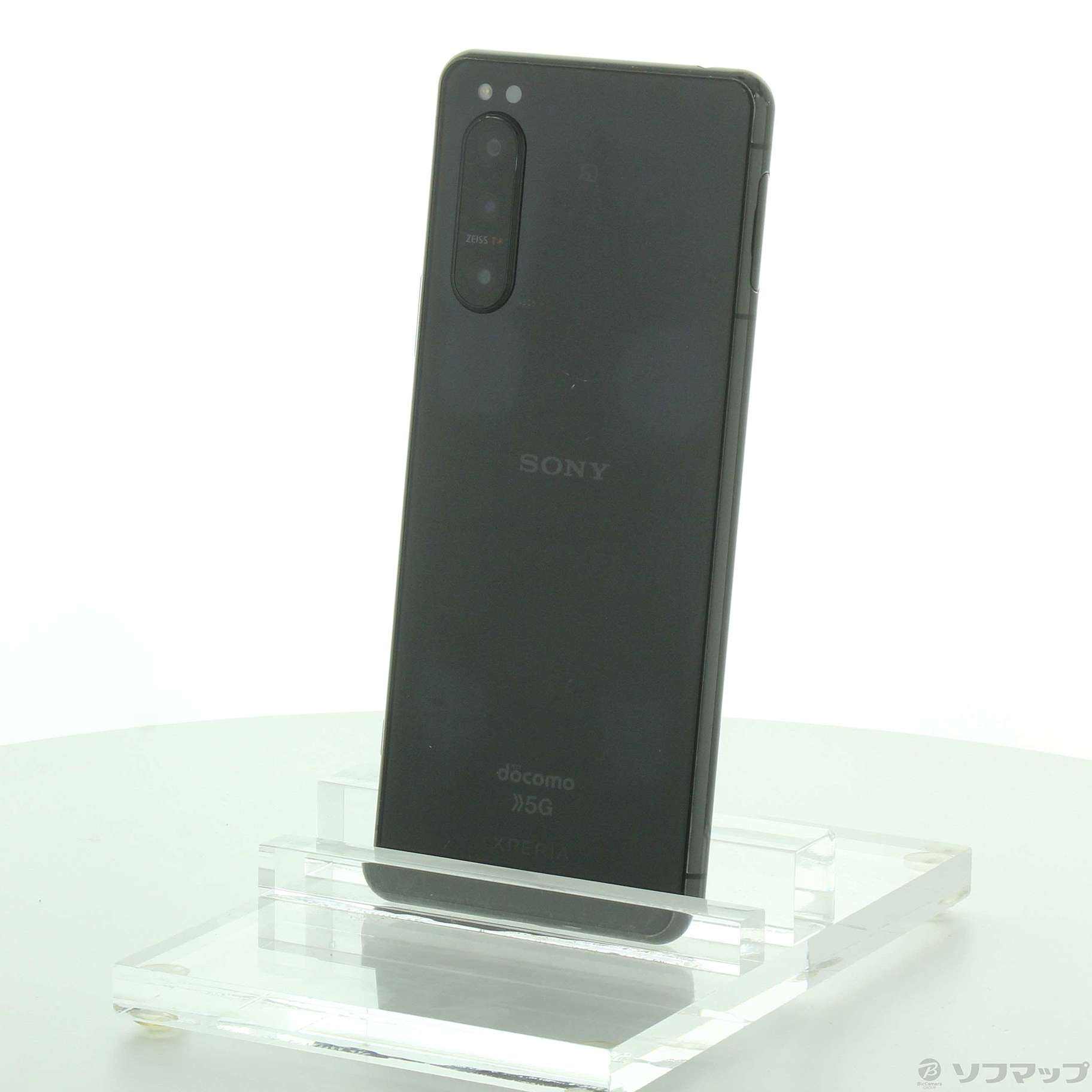 中古】Xperia 5 II 128GB ブラック SO-52A docomoロック解除SIMフリー