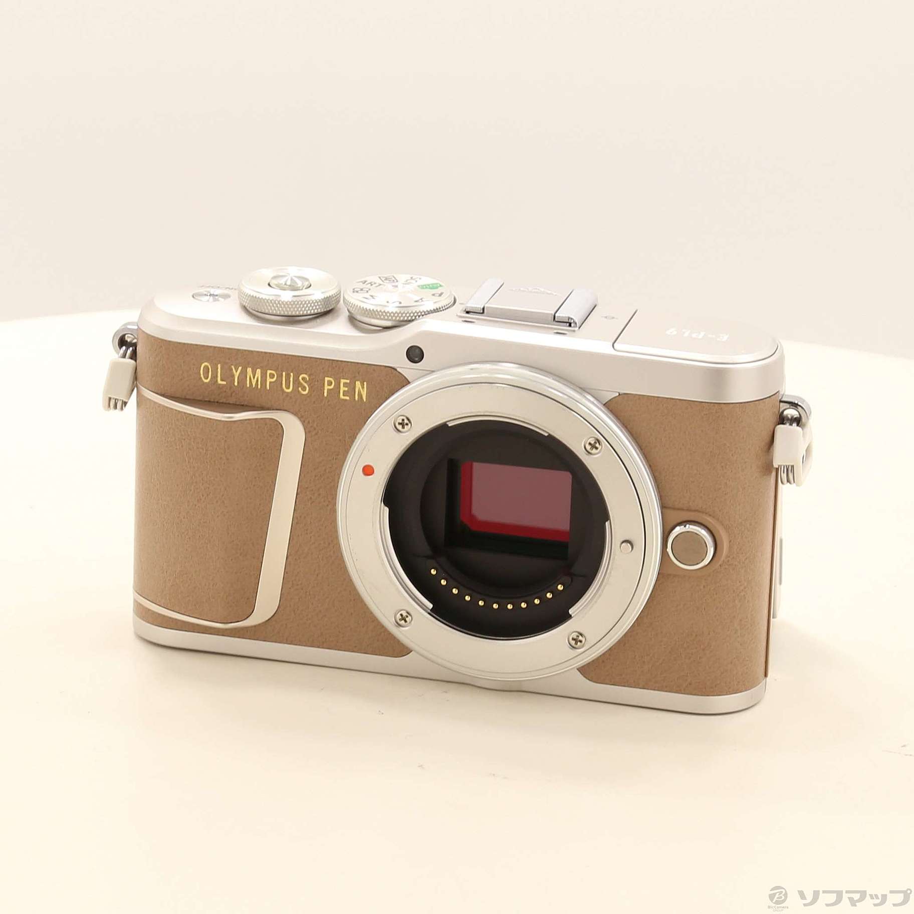 中古】OLYMPUS PEN E-PL9 ボディー ブラウン [2133069925620] - リコレ