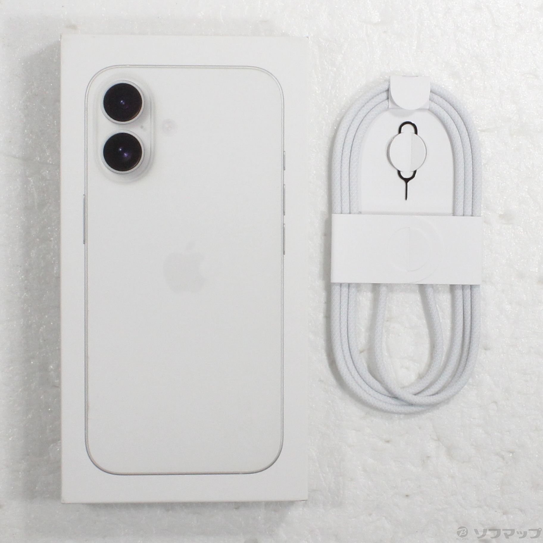 中古】iPhone16 128GB ホワイト MYDR3J／A SIMフリー 〔ネットワーク